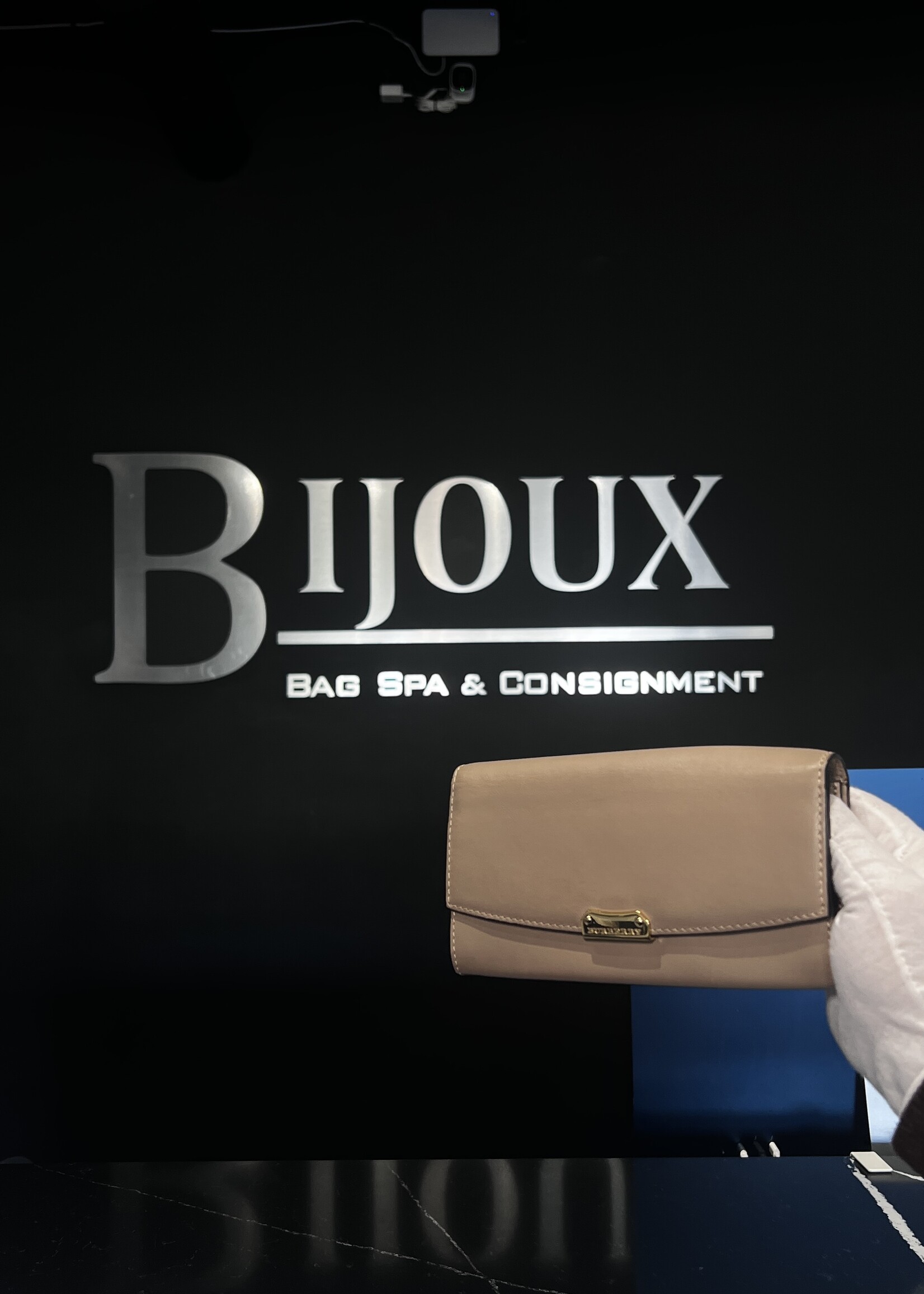 Burberry SOLD- Burberry Beige Wallet