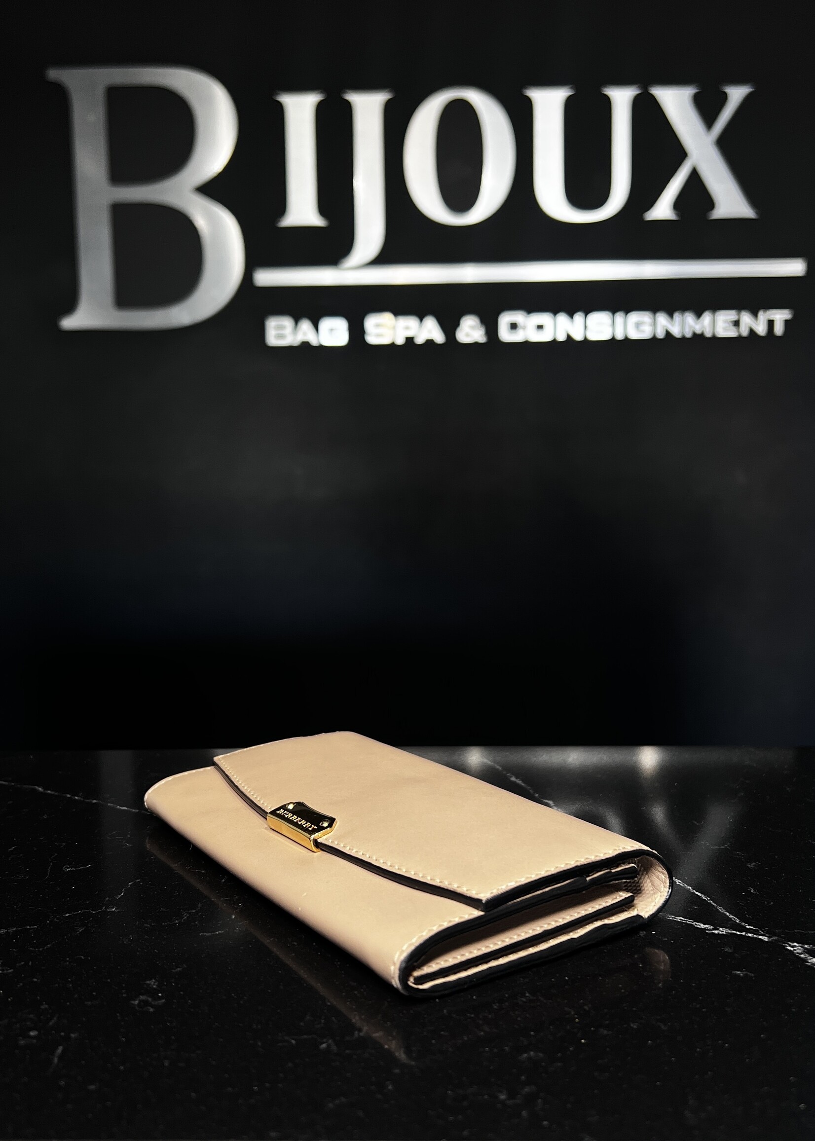 Burberry SOLD- Burberry Beige Wallet