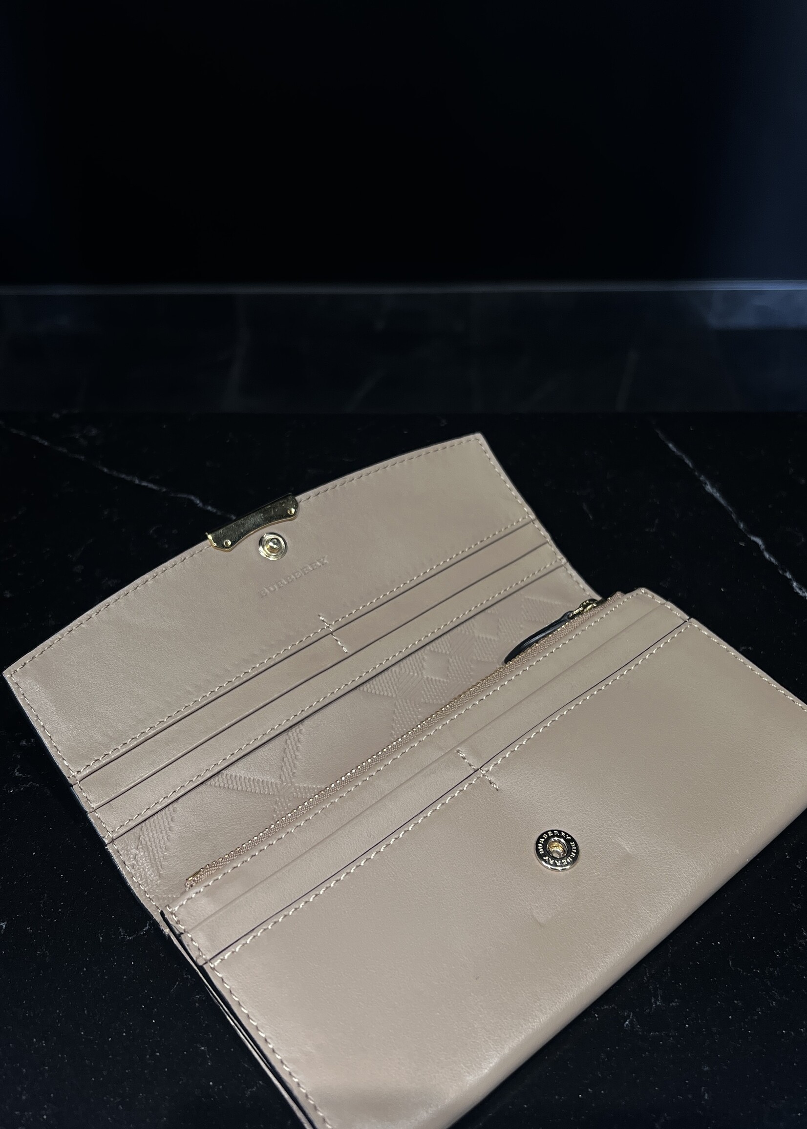 Burberry SOLD- Burberry Beige Wallet