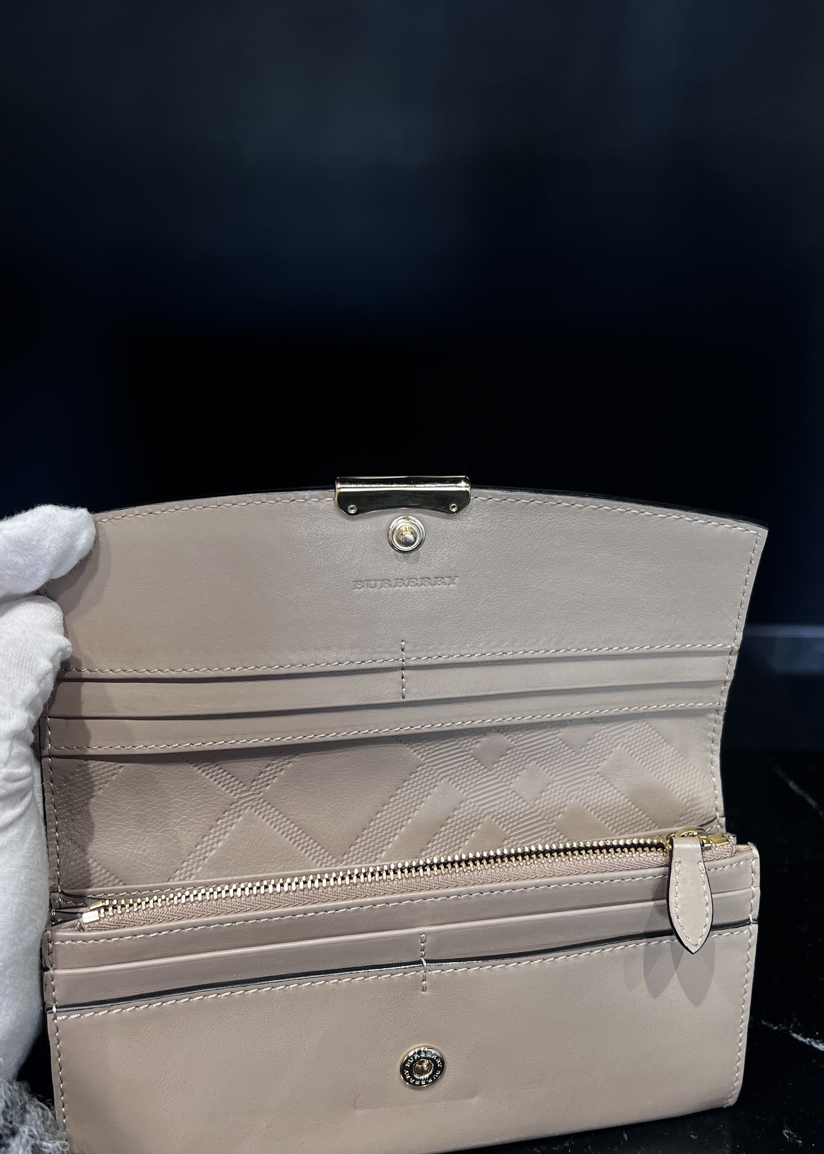 Burberry SOLD- Burberry Beige Wallet