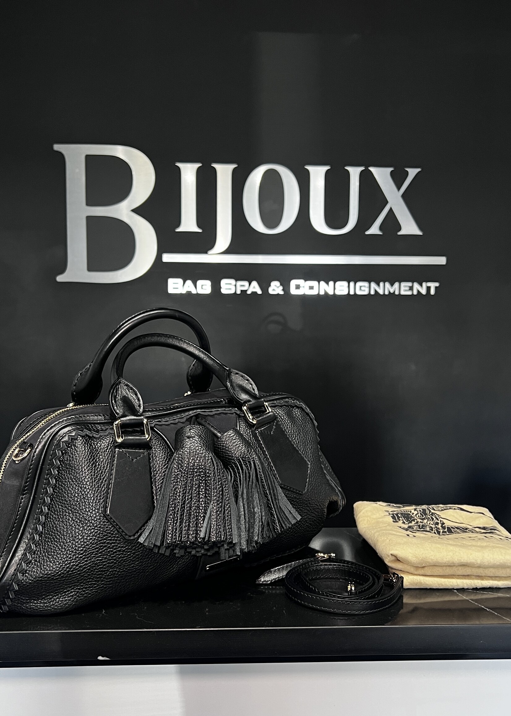 Burberry Burberry Navy Tassle Prorsum