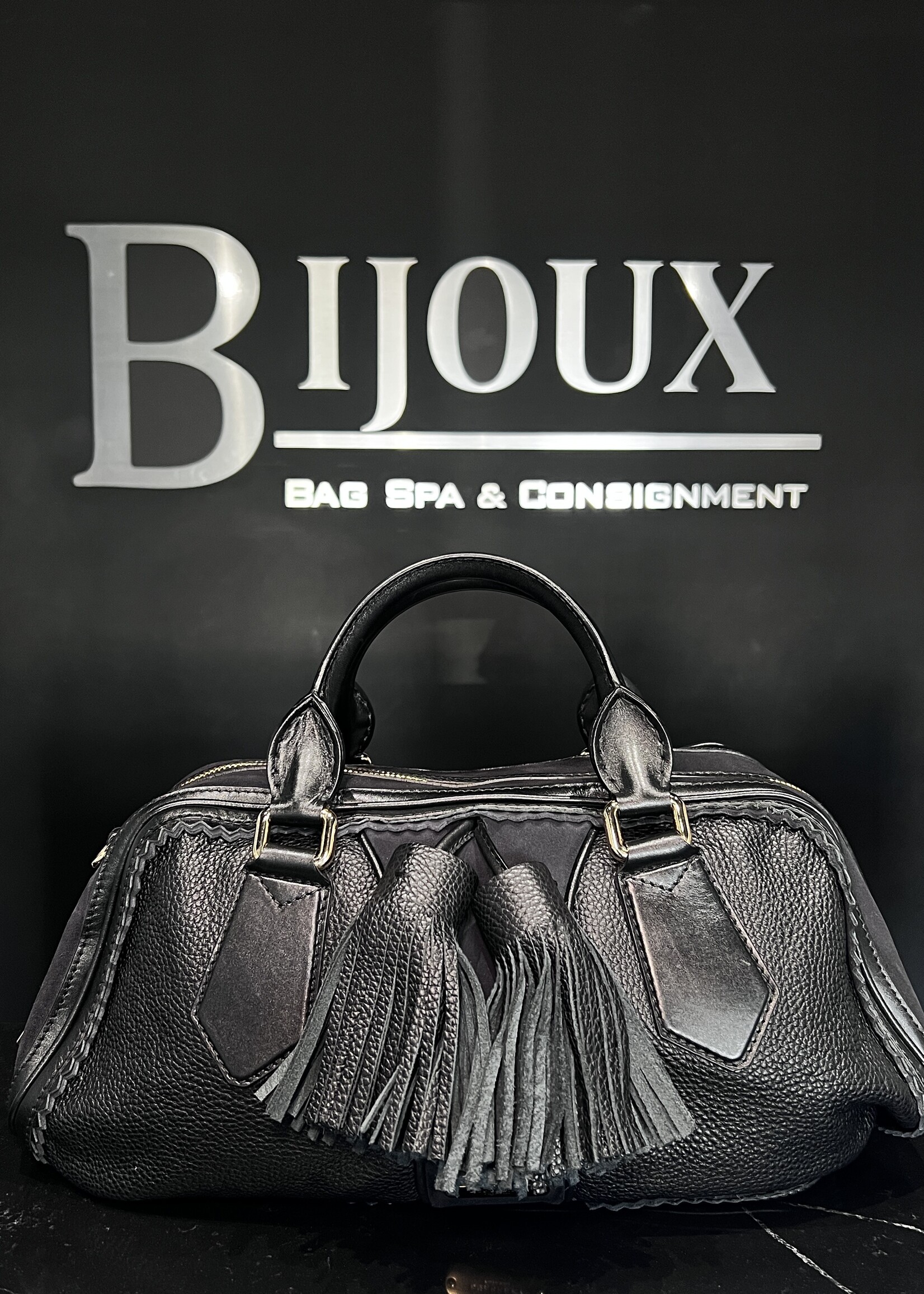 Burberry Burberry Navy Tassle Prorsum