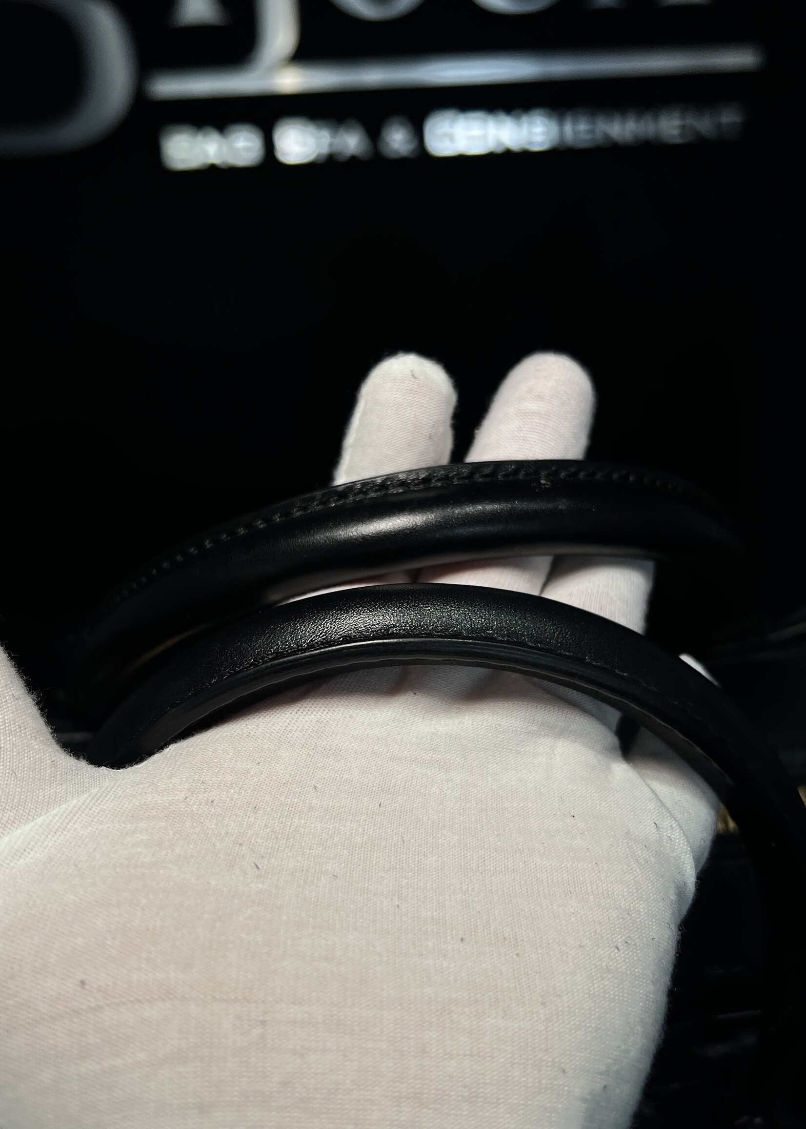 Burberry SOLD - Burberry Navy Tassle Prorsum