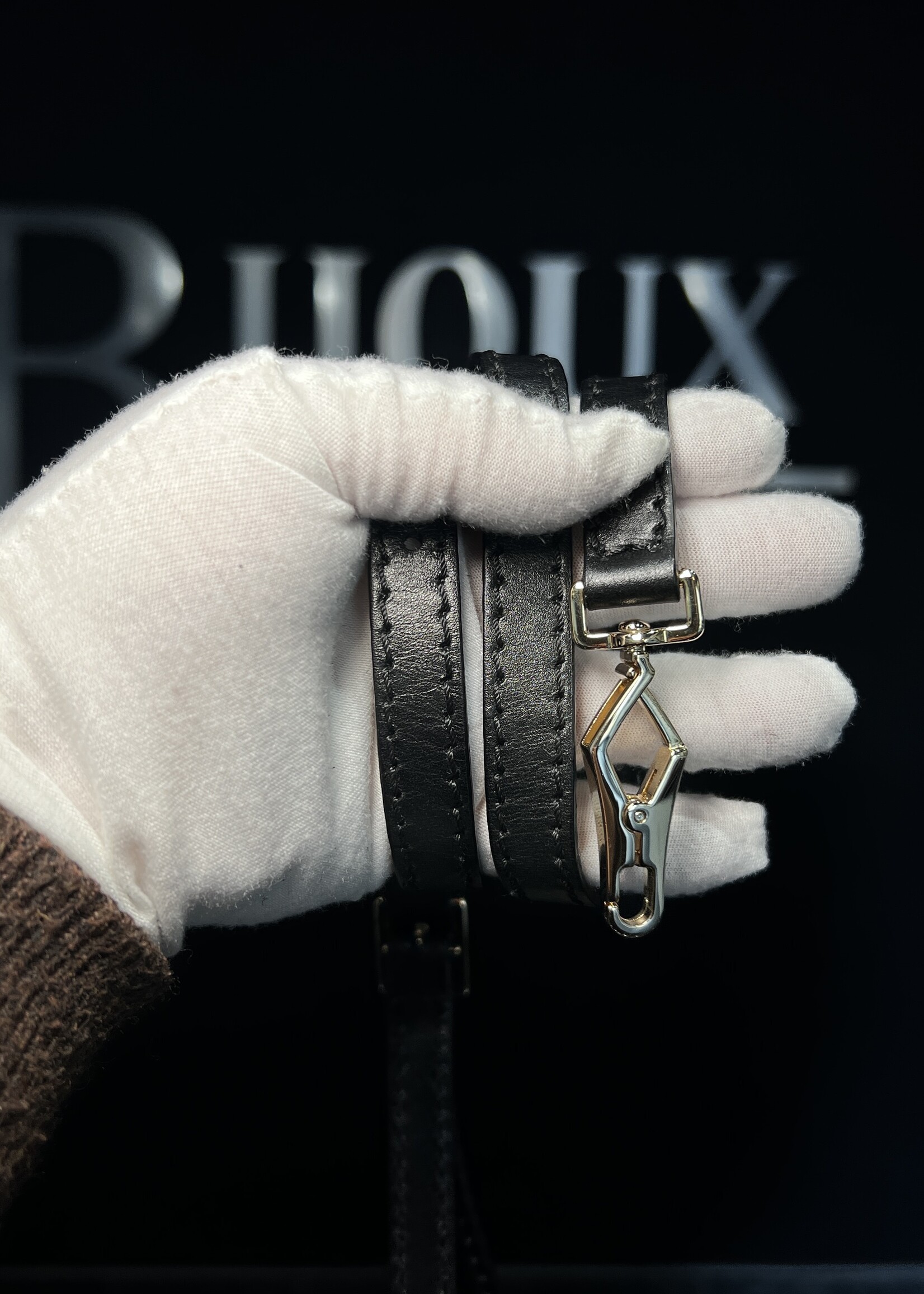 Burberry SOLD - Burberry Navy Tassle Prorsum