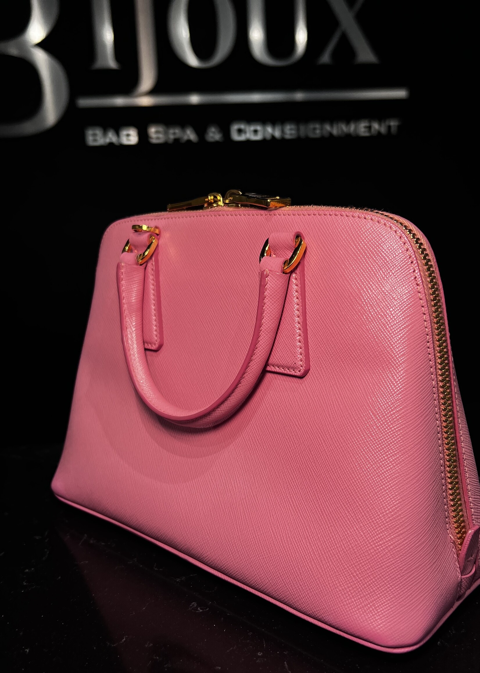 Prada Prada Saffiano Lux Promenade Small 2WayBag