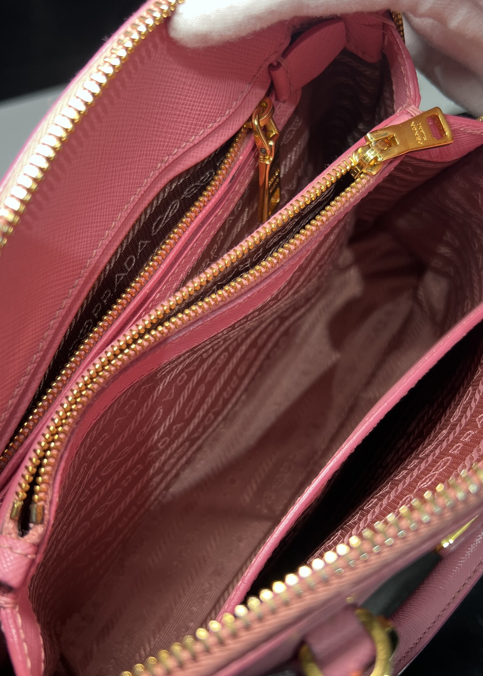 Prada Prada Saffiano Lux Promenade Small 2WayBag