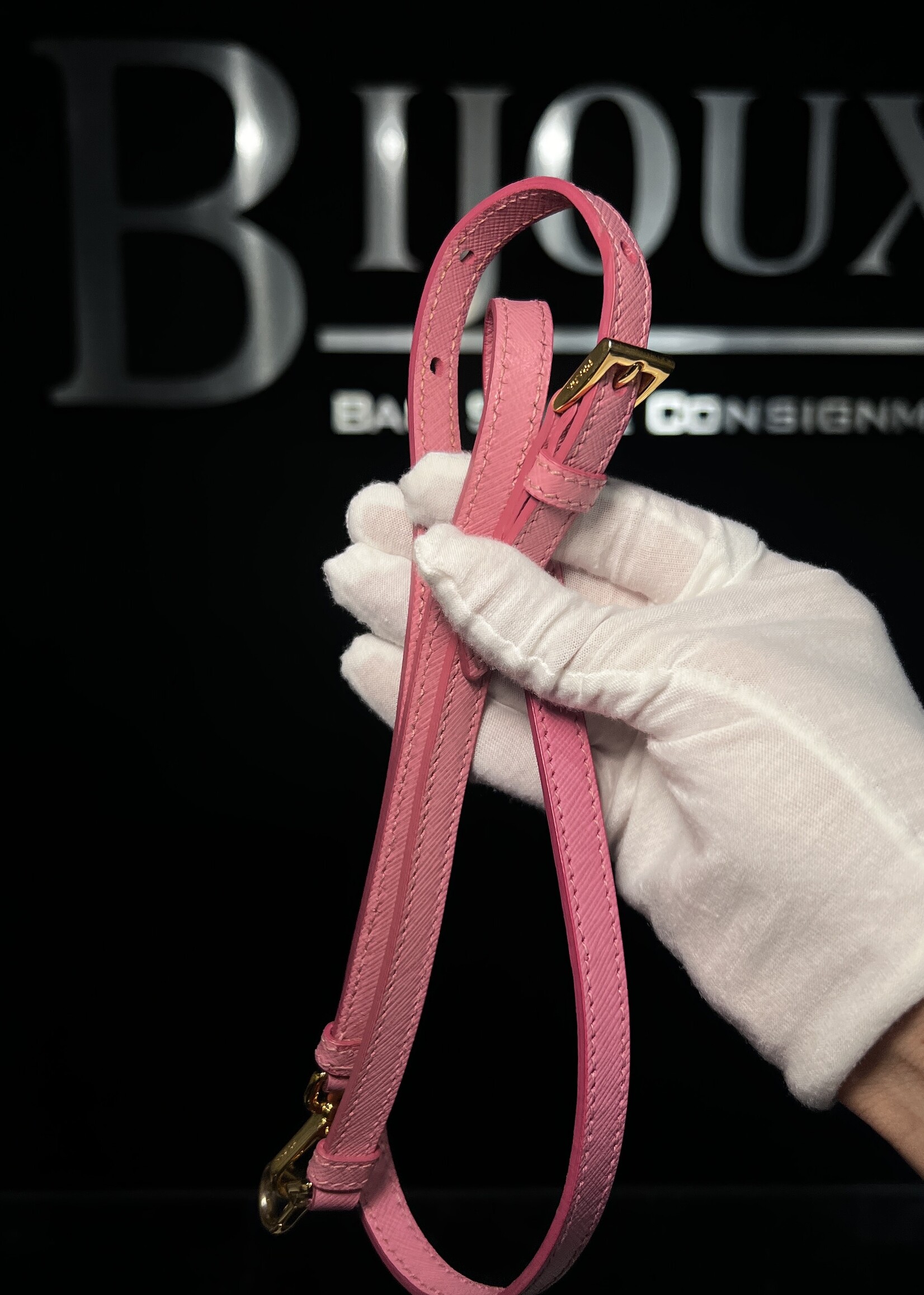 Prada Prada Saffiano Lux Promenade Small 2WayBag