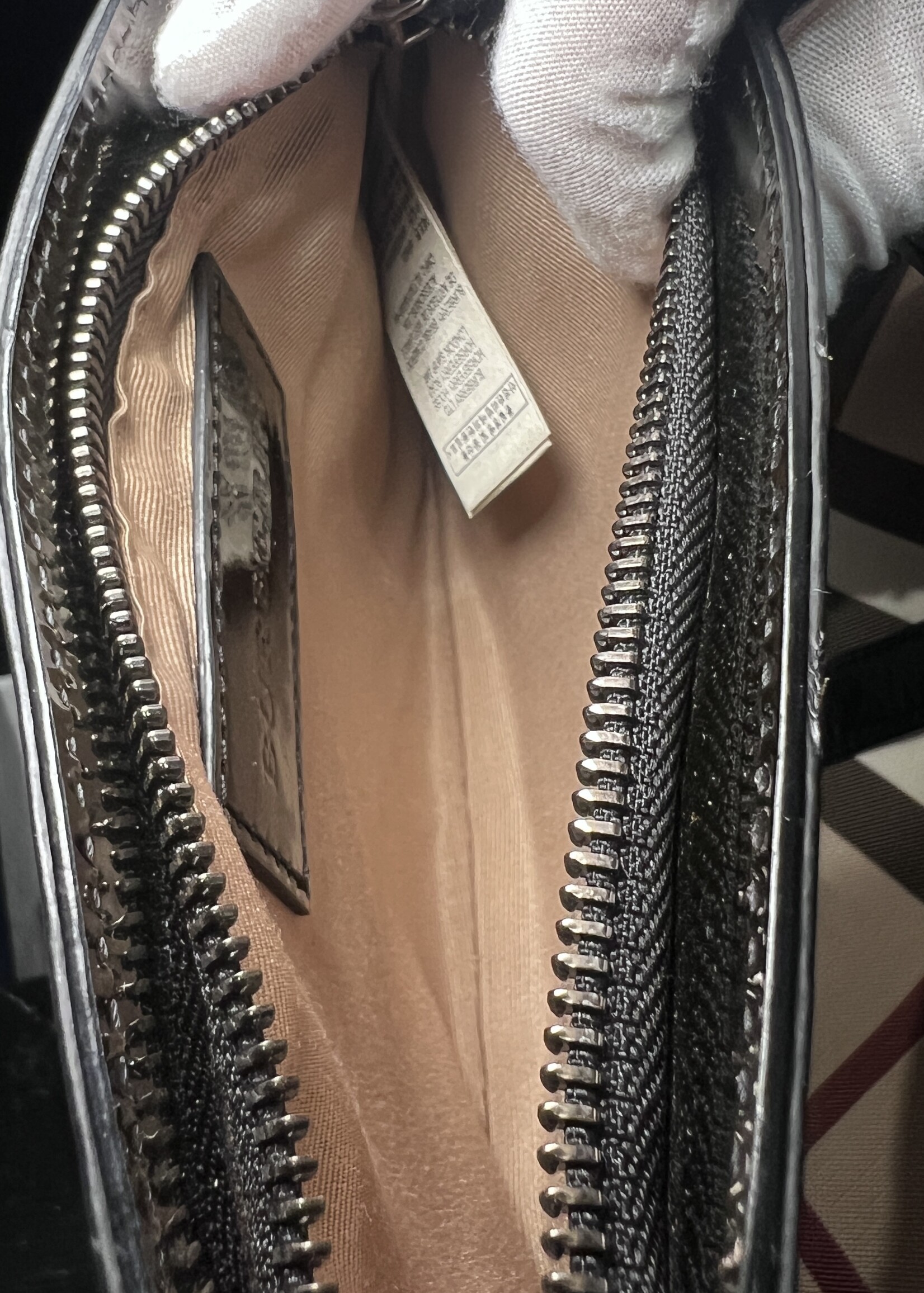 Burberry Burberry Supernova Check Small Tote Bag