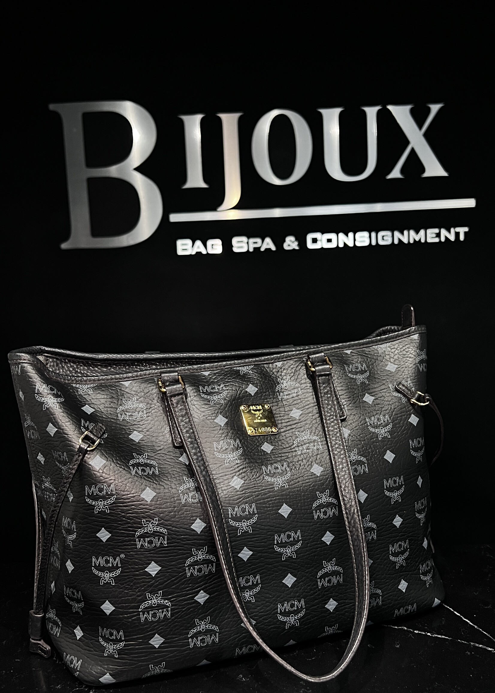 MCM MCM Visetos Tote Bag