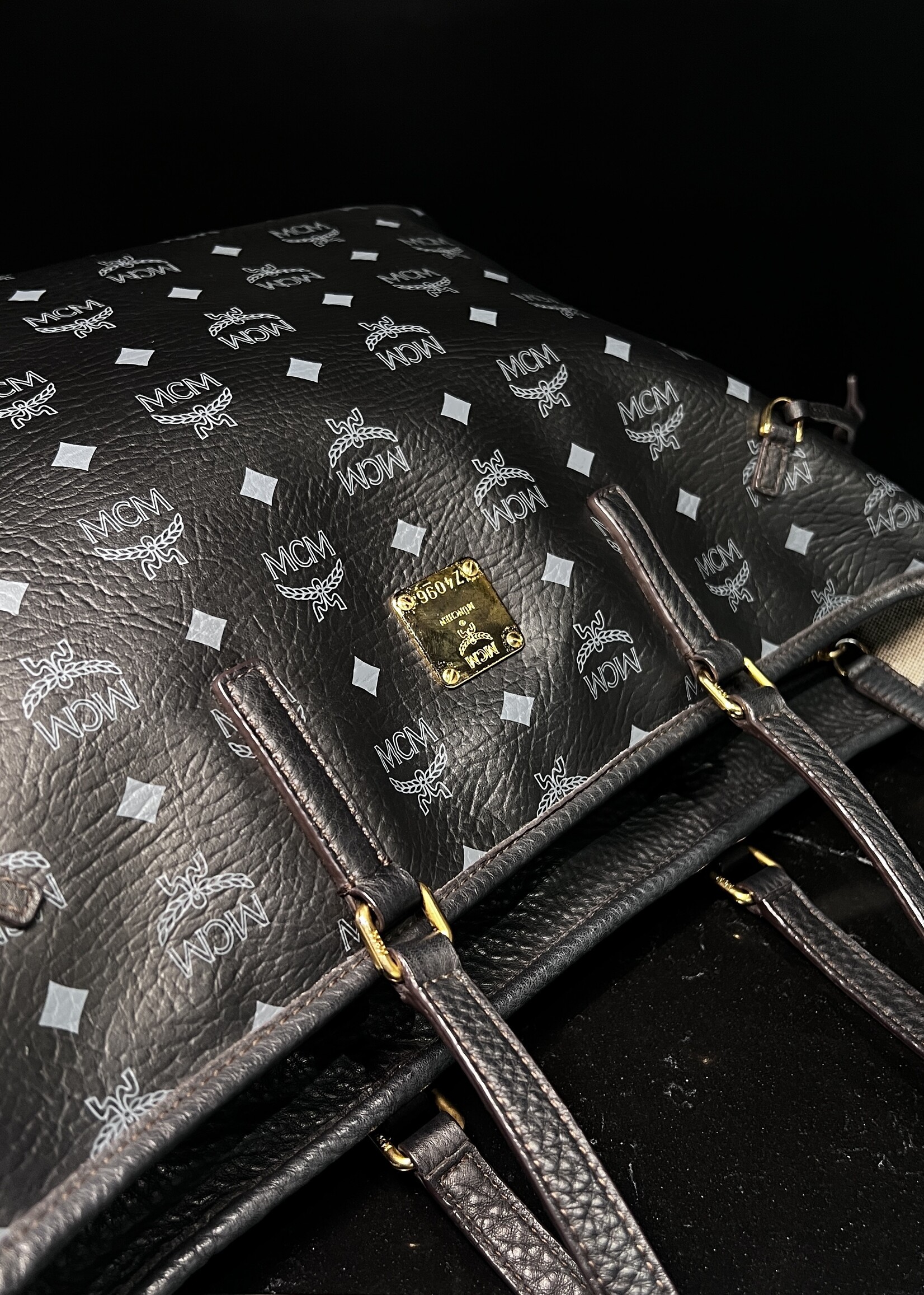 MCM MCM Visetos Tote Bag