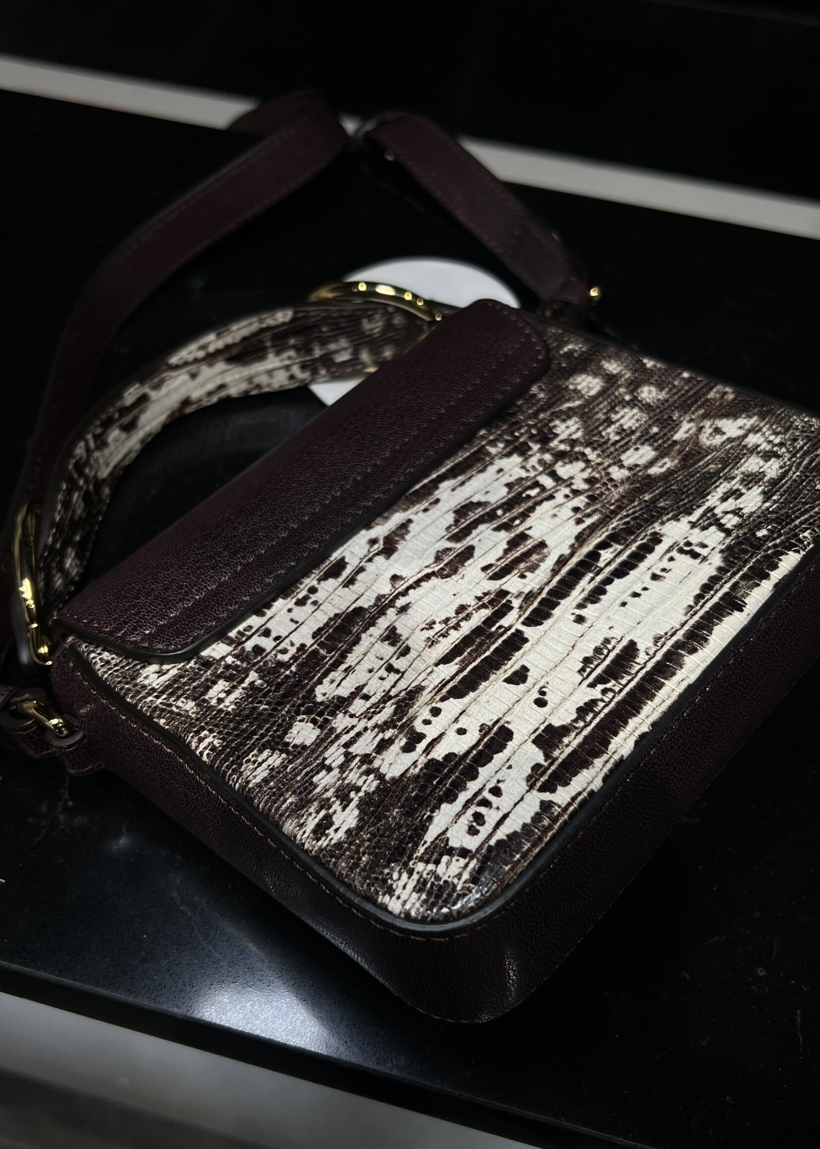 Chloe Chloe Python Embossed Mini C