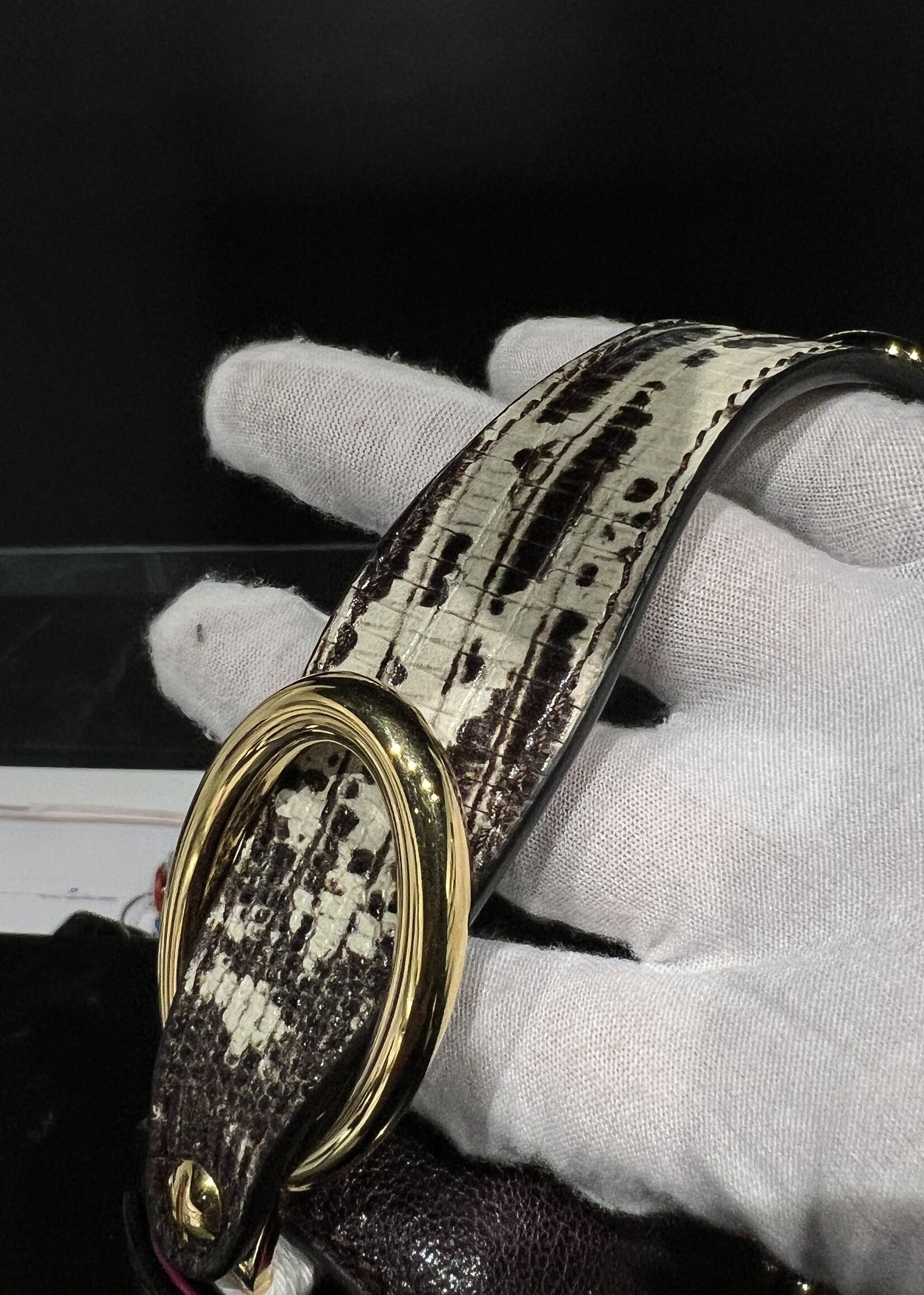 Chloe Chloe Python Embossed Mini C