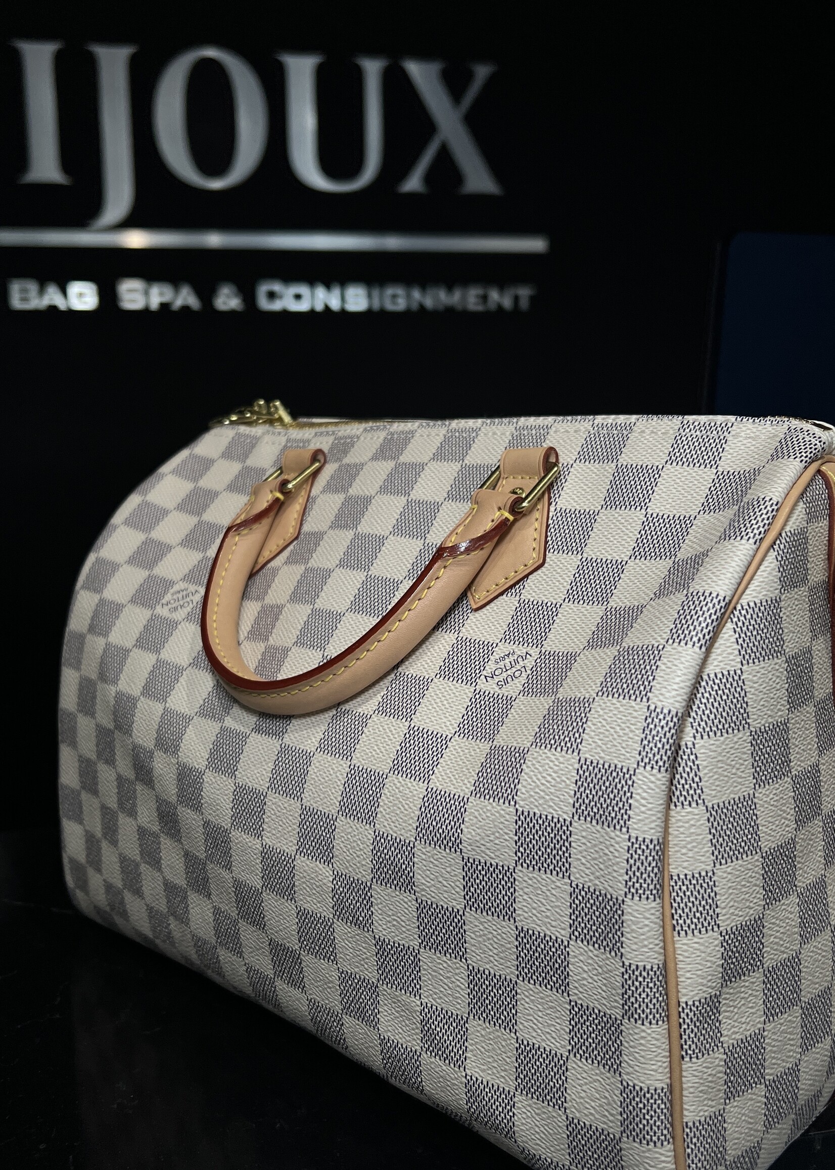 Louis Vuitton SOLD - Louis Vuitton 30 Bandouliere Azur