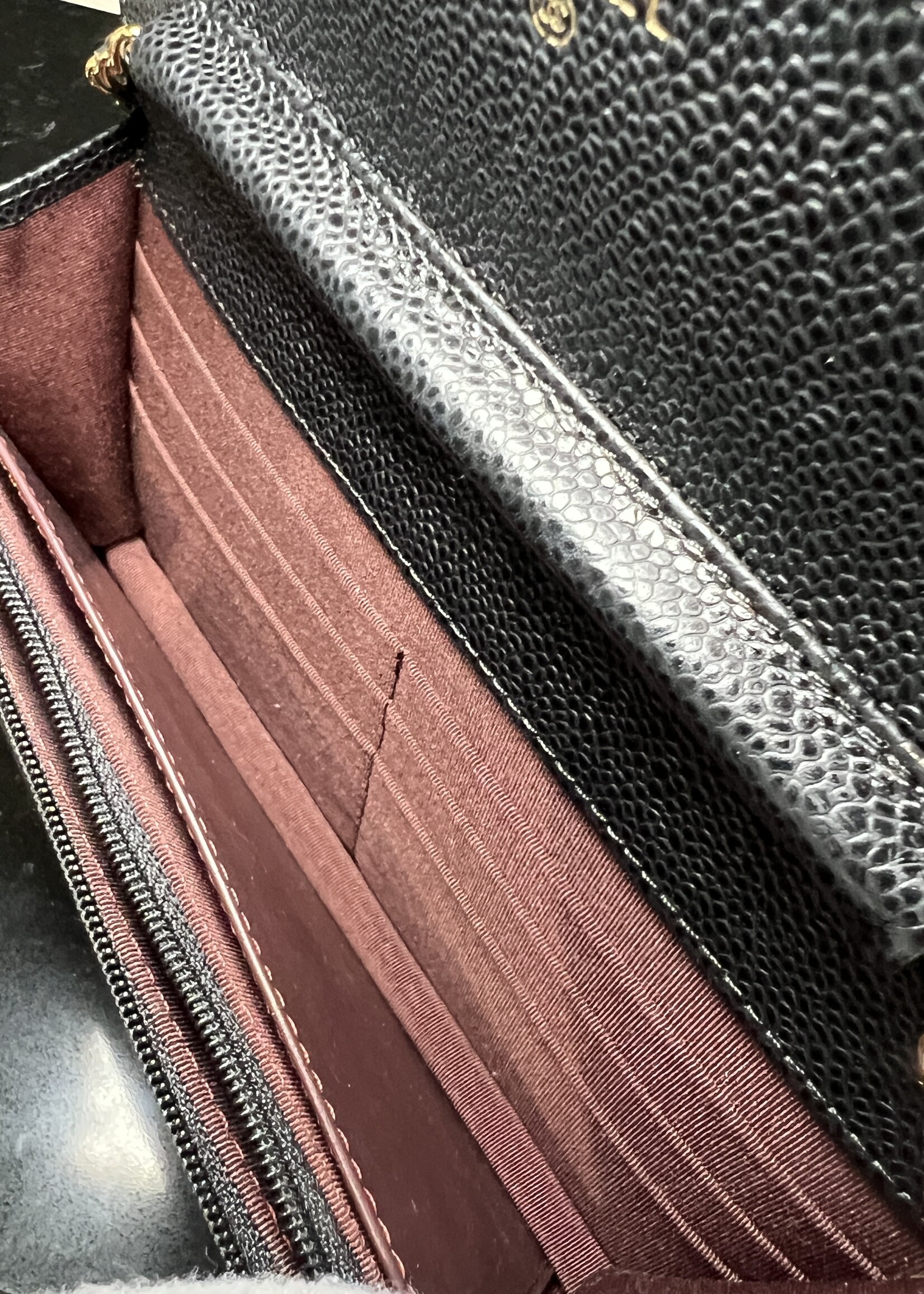 Chanel SOLD - Chanel WOC Caviar GHW