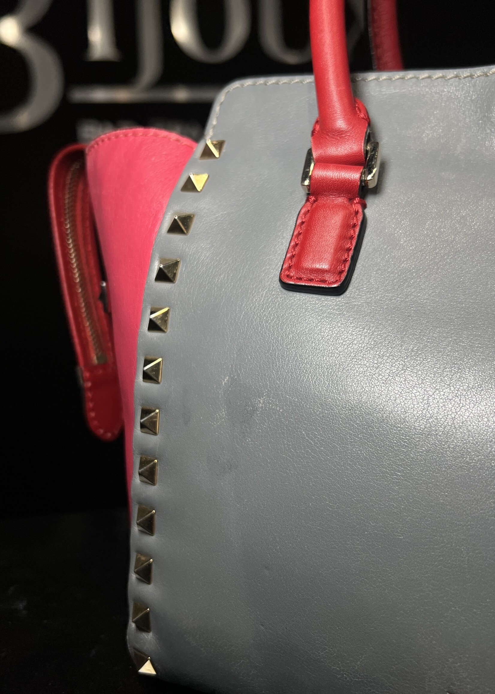 Valentino Valentino Small Rockstud Tote