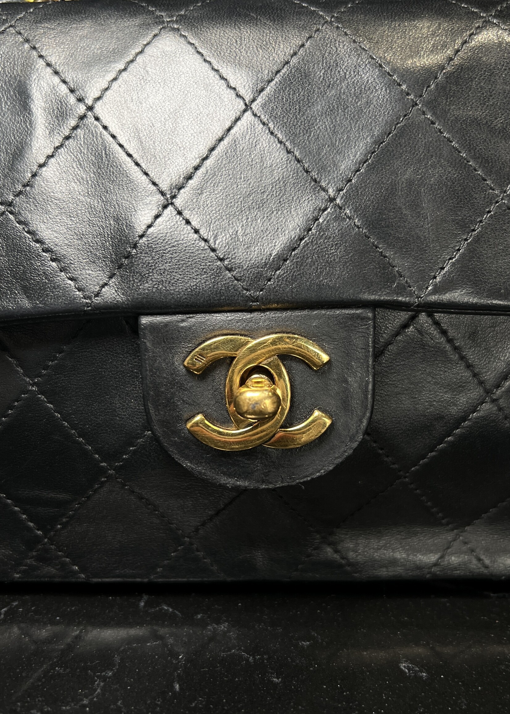 Chanel Chanel Black Mini Square Flap Bag