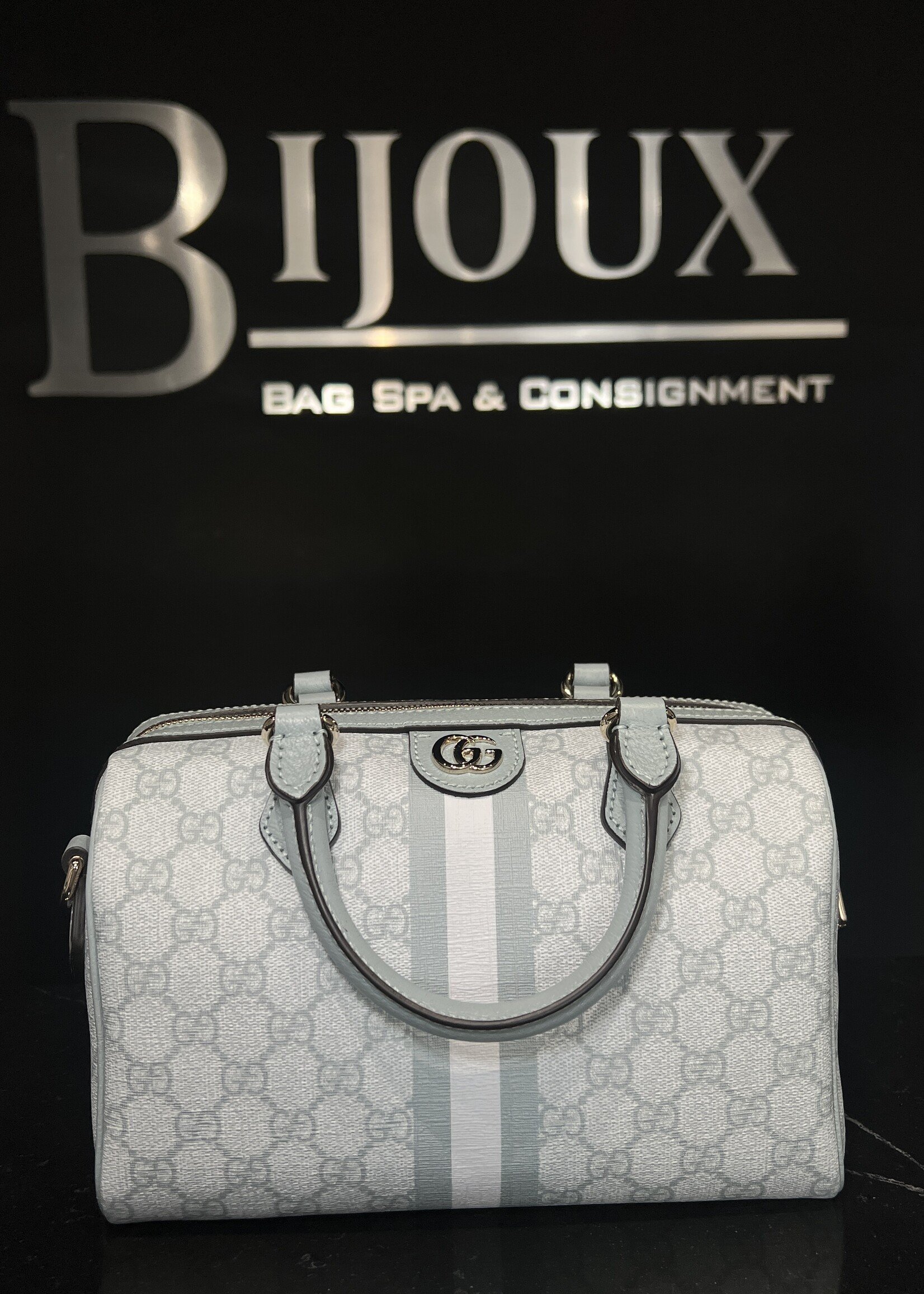 Gucci Gucci Mini Ophidia Top Handle Bowler