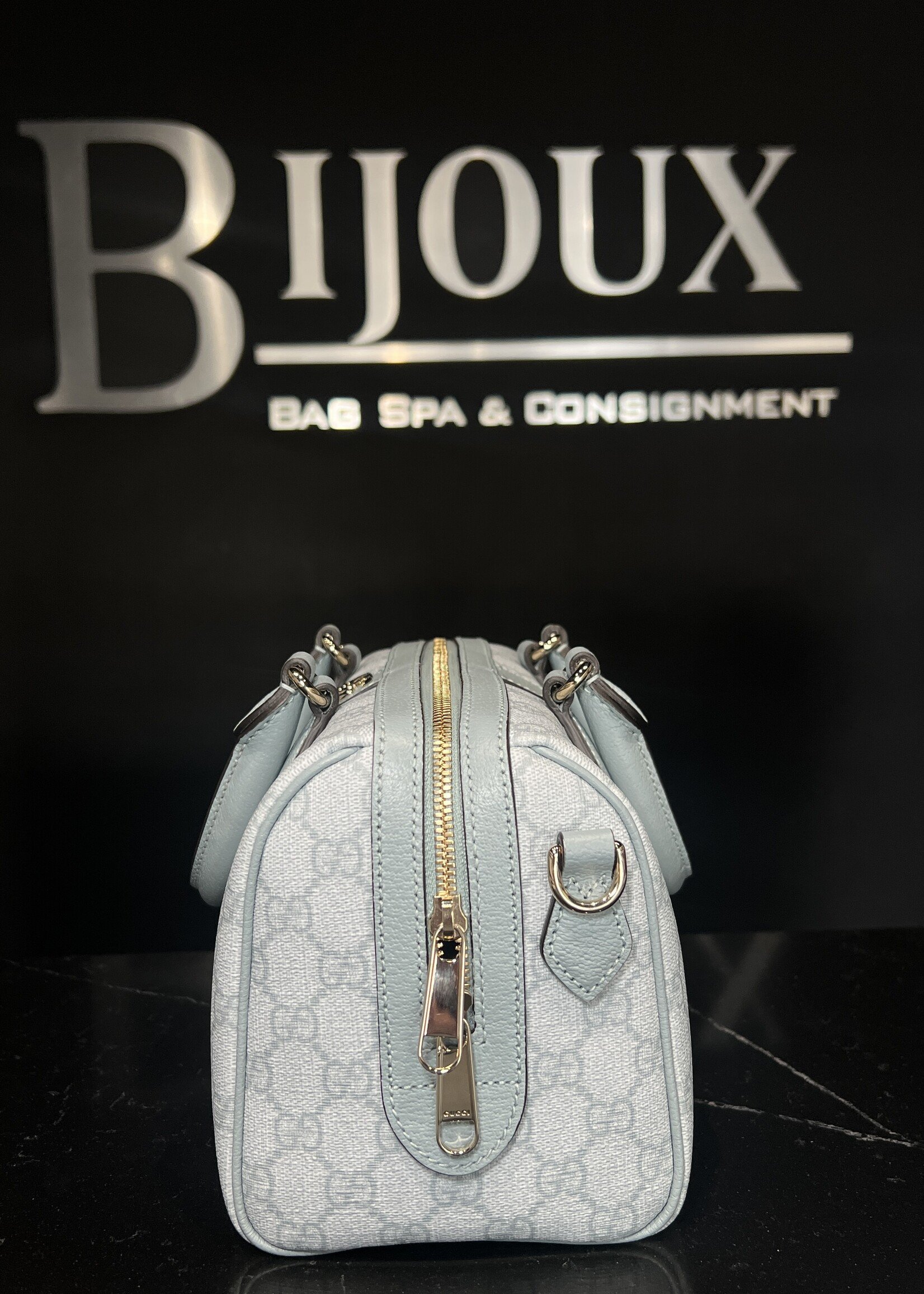 Gucci Gucci Mini Ophidia Top Handle Bowler