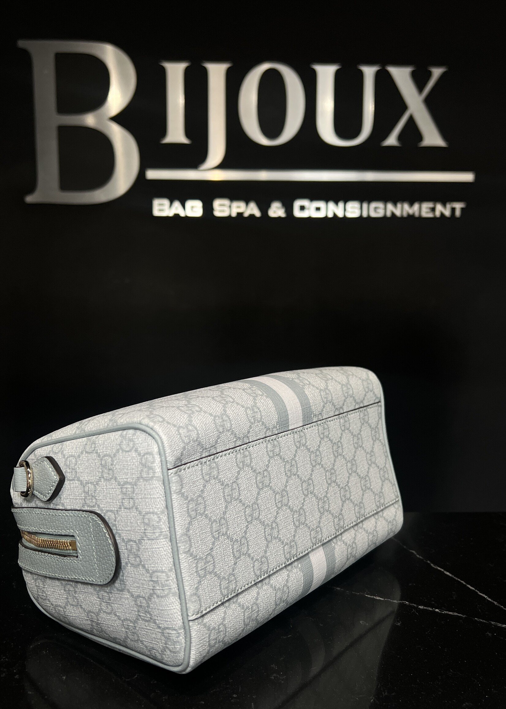 Gucci Gucci Mini Ophidia Top Handle Bowler