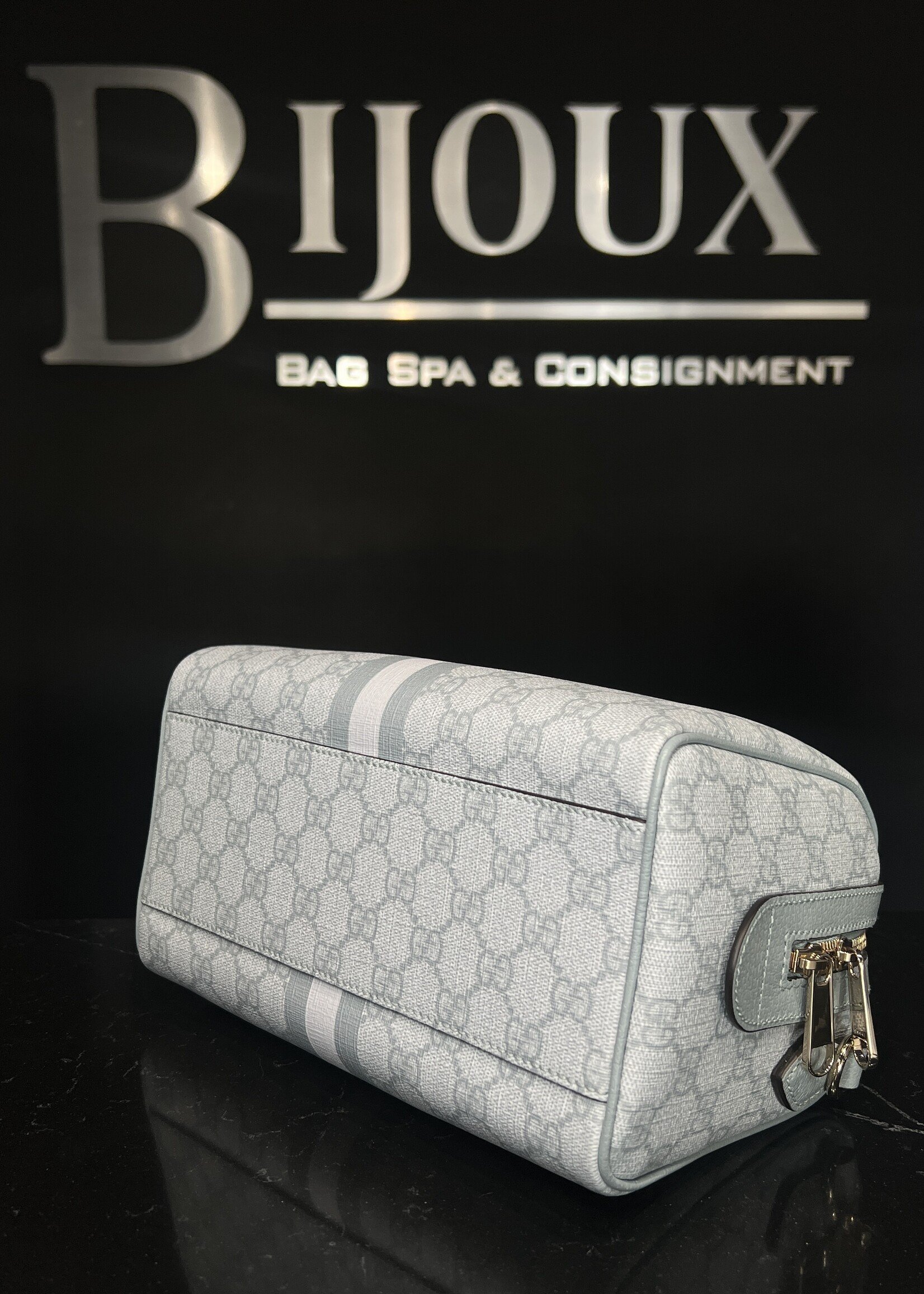 Gucci Gucci Mini Ophidia Top Handle Bowler