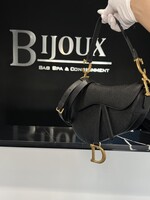 Christian Dior Christian Dior Saddle Black GHW
