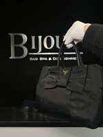Prada SOLD - Prada Tessuto Fiocco Bow Tote