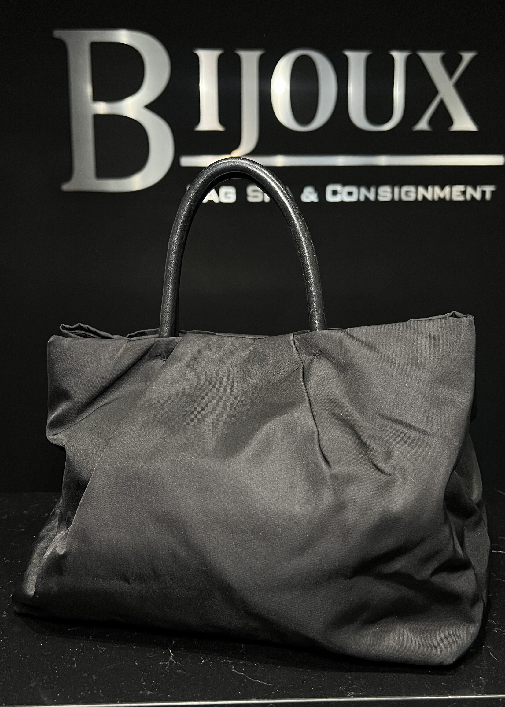 Prada SOLD - Prada Tessuto Fiocco Bow Tote