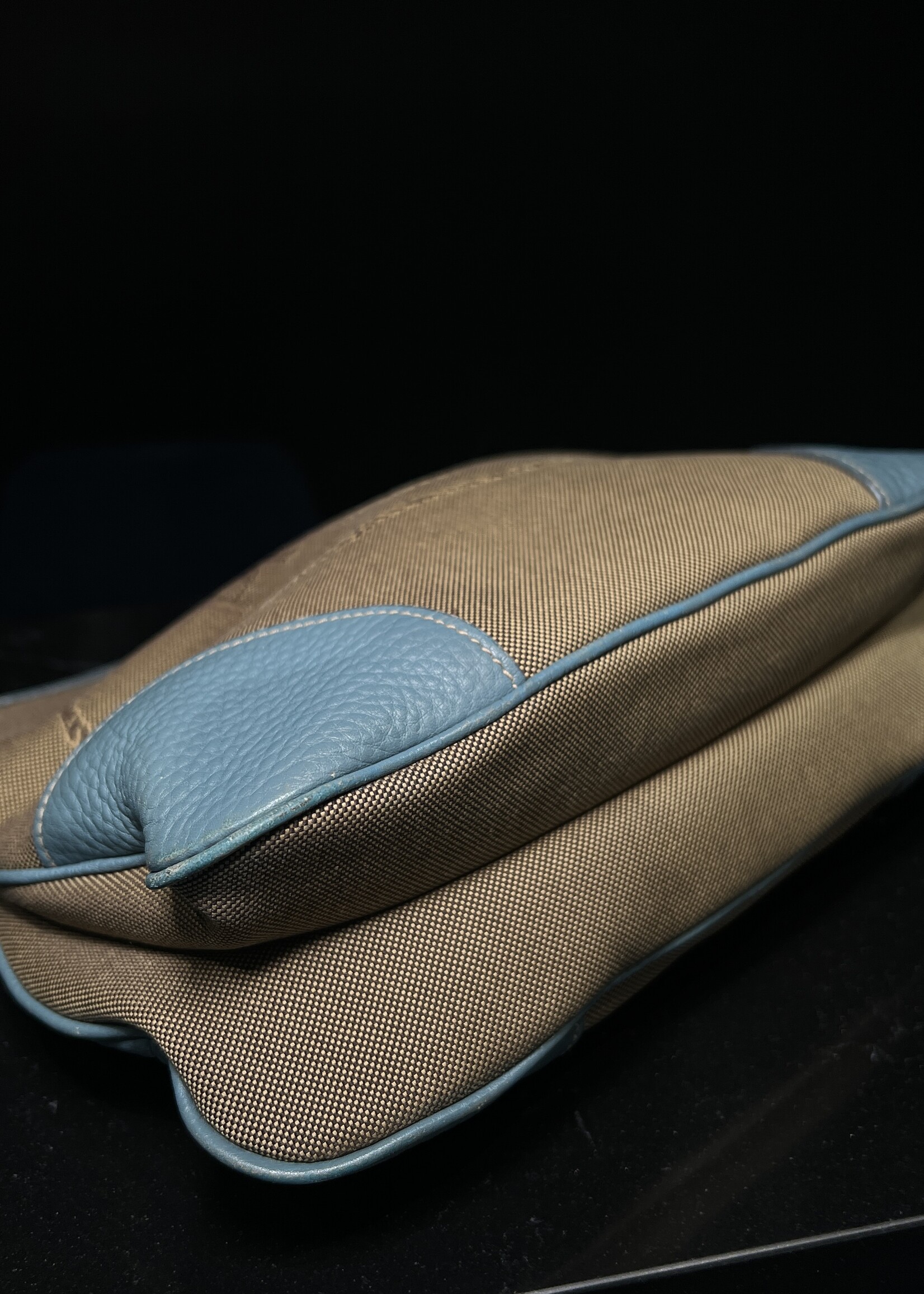 Prada Prada Canapa Jacquard Crossbody Bag