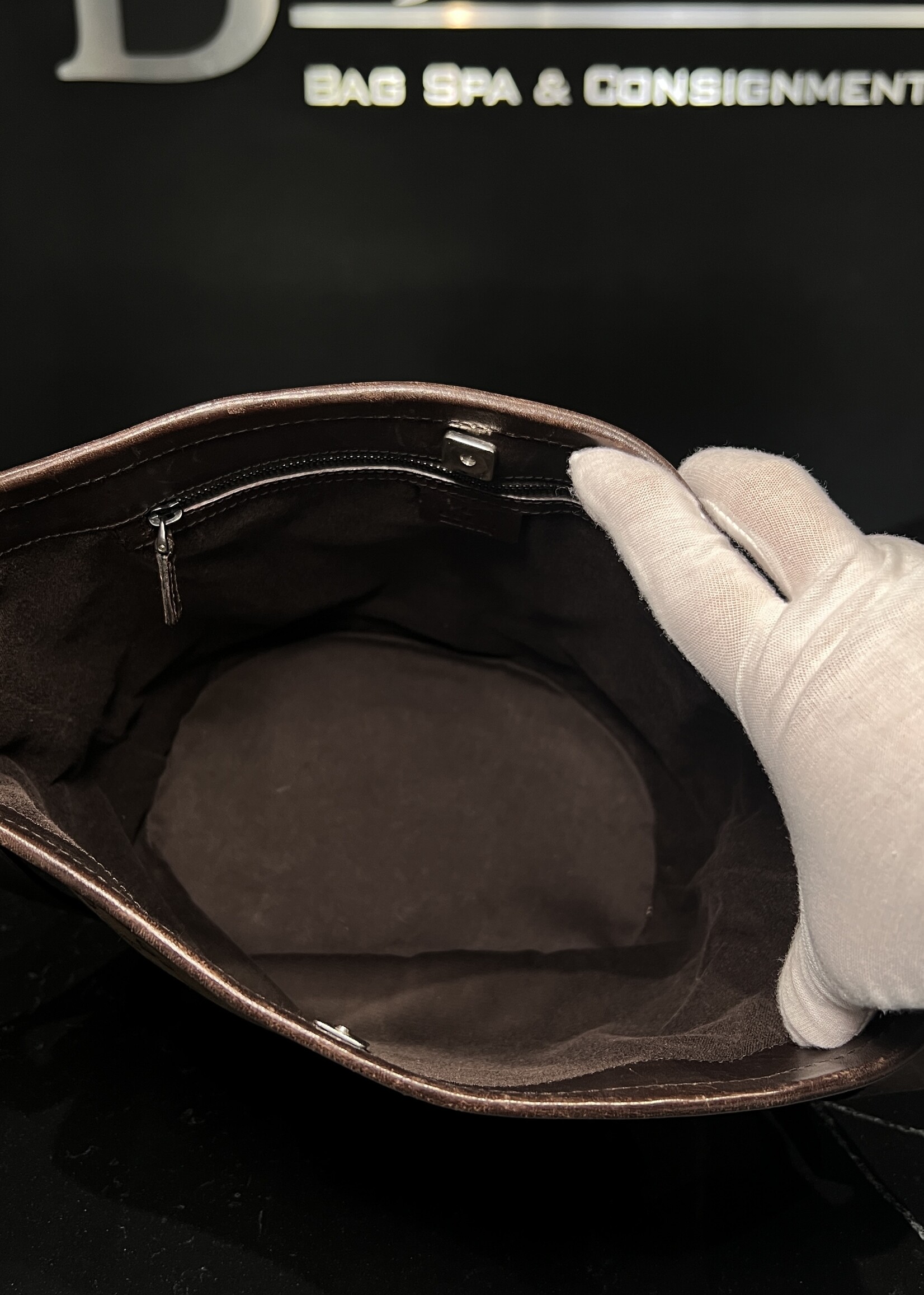 Gucci Gucci GG Canvas Bucket Shoulder Bag