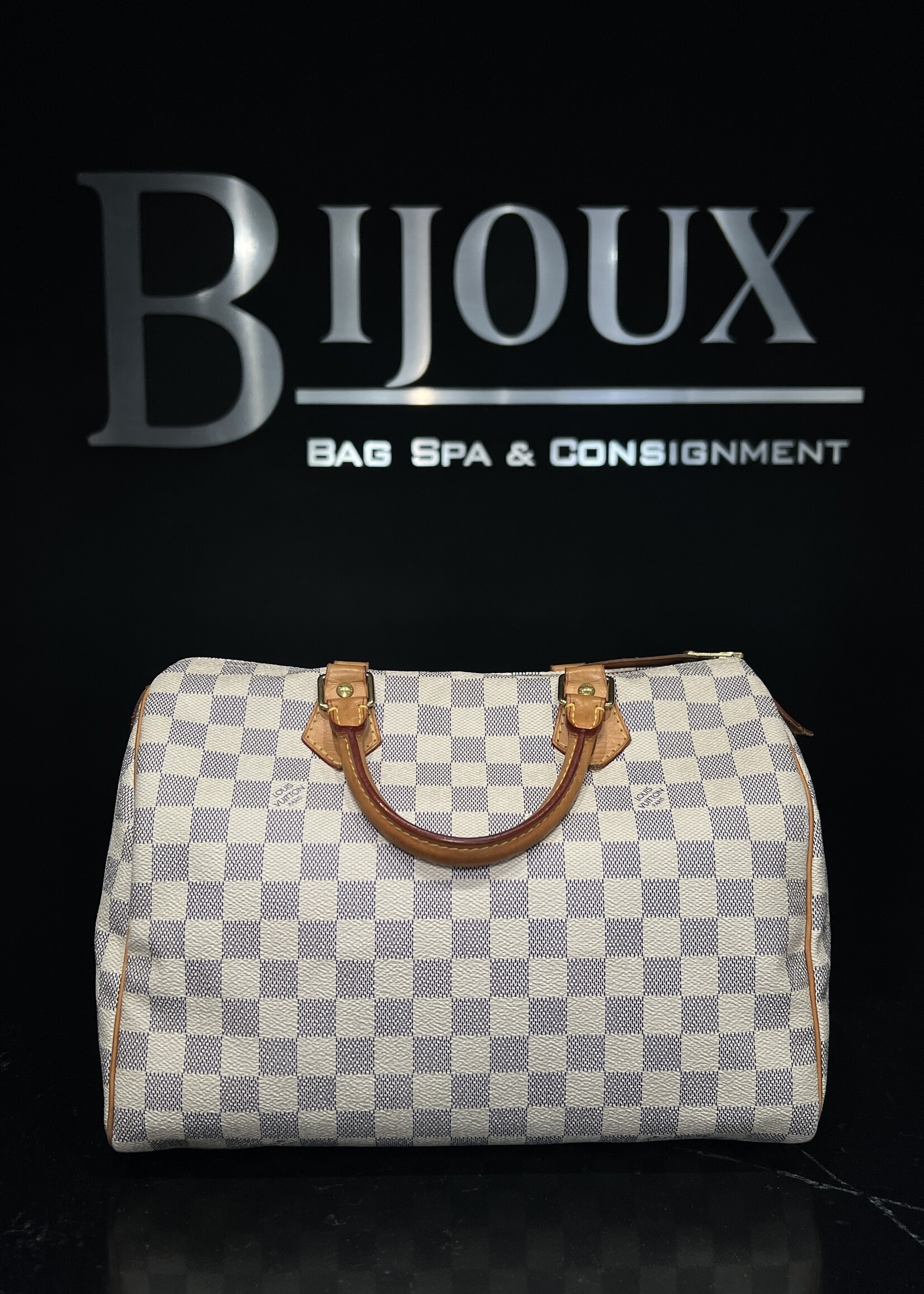 Louis Vuitton Louis Vuitton  Damier Azur Speedy 30