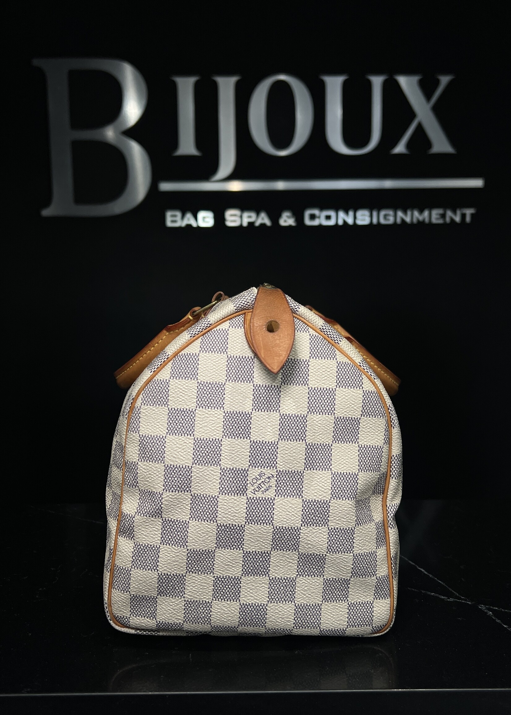 Louis Vuitton SOLD - Louis Vuitton  Damier Azur Speedy 30