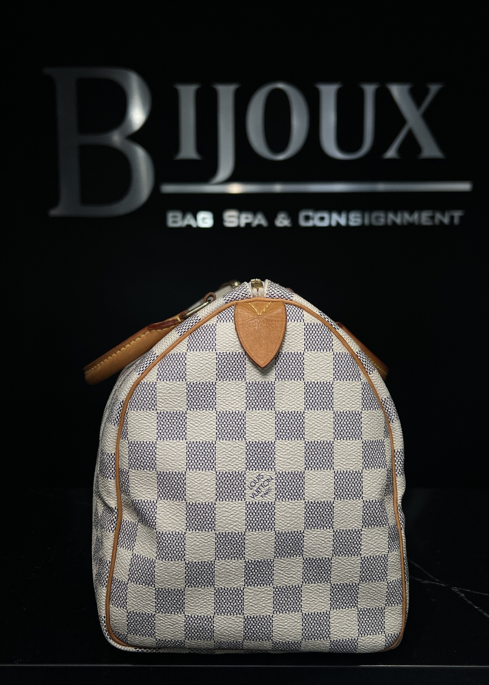 Louis Vuitton SOLD - Louis Vuitton  Damier Azur Speedy 30