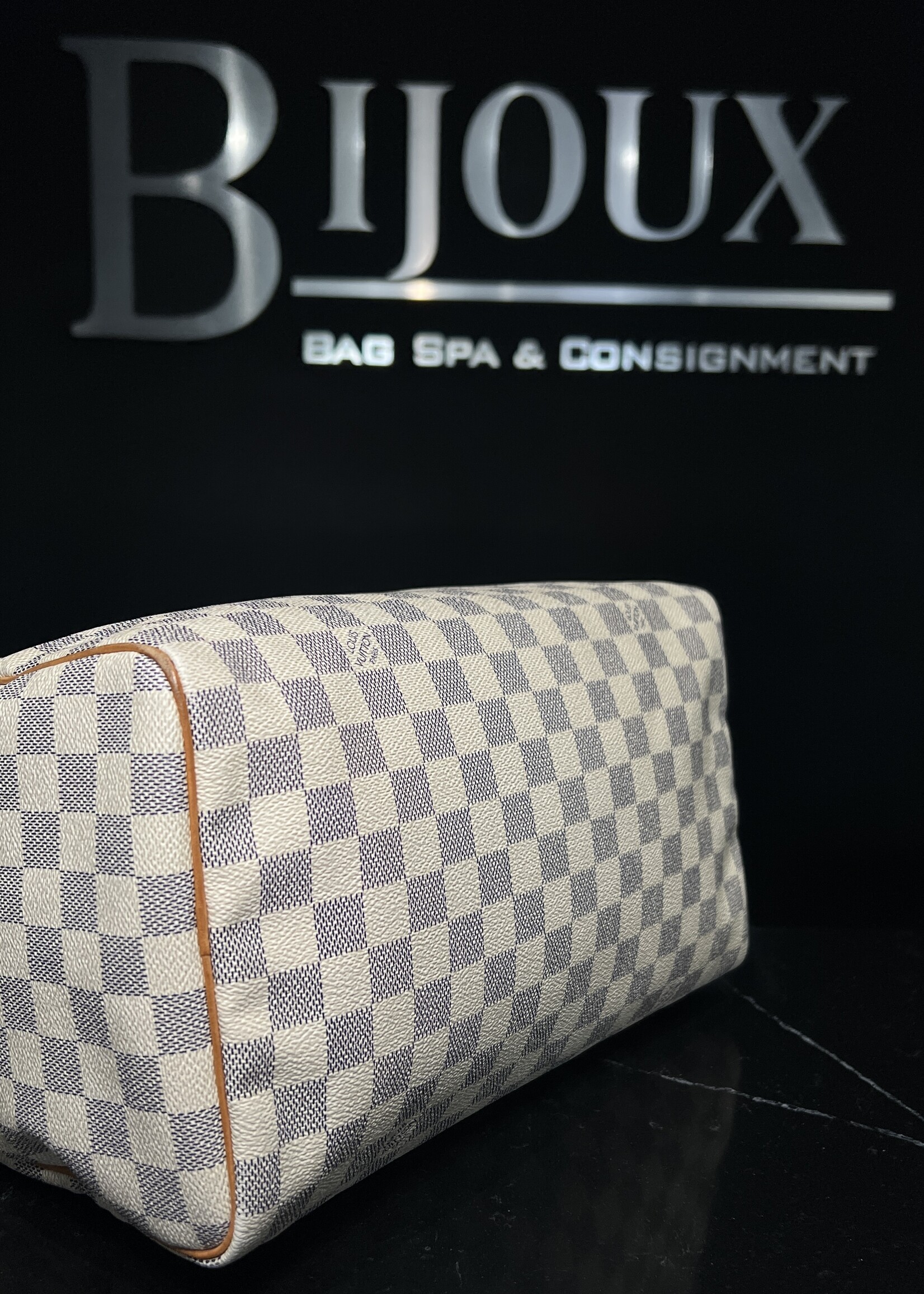 Louis Vuitton SOLD - Louis Vuitton  Damier Azur Speedy 30