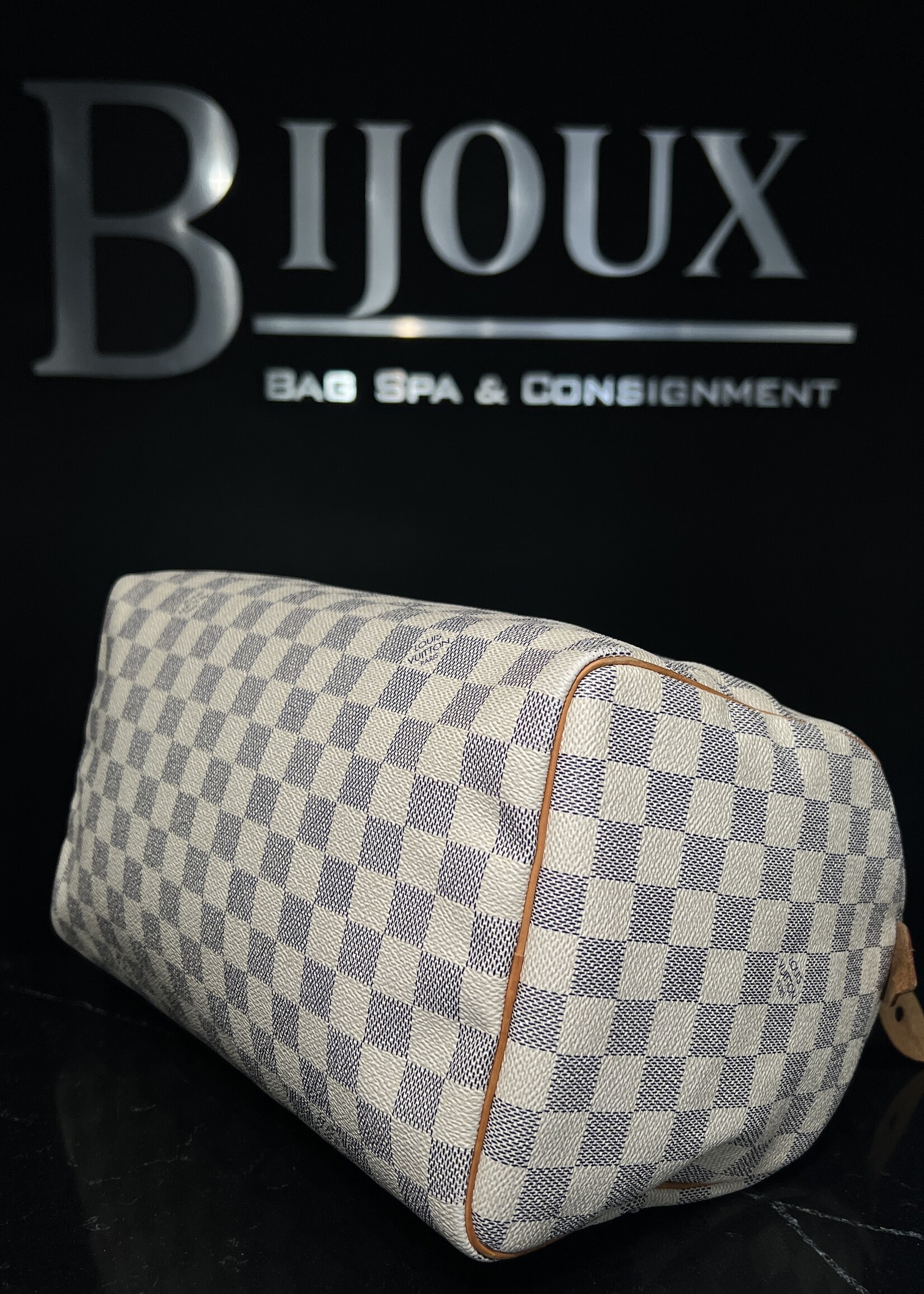 Louis Vuitton Louis Vuitton  Damier Azur Speedy 30