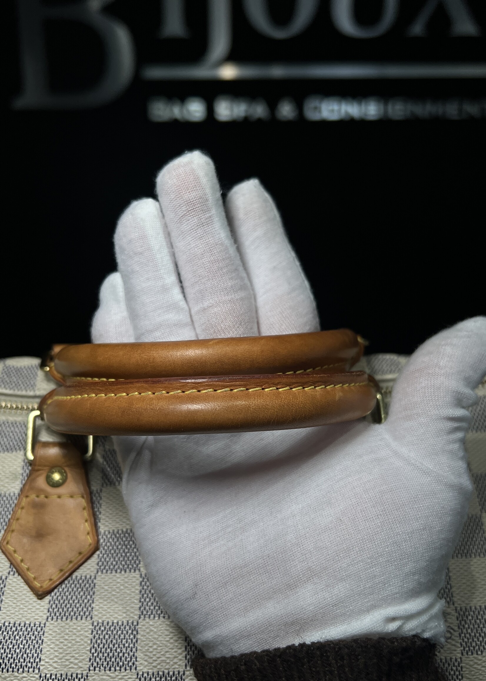 Louis Vuitton SOLD - Louis Vuitton  Damier Azur Speedy 30