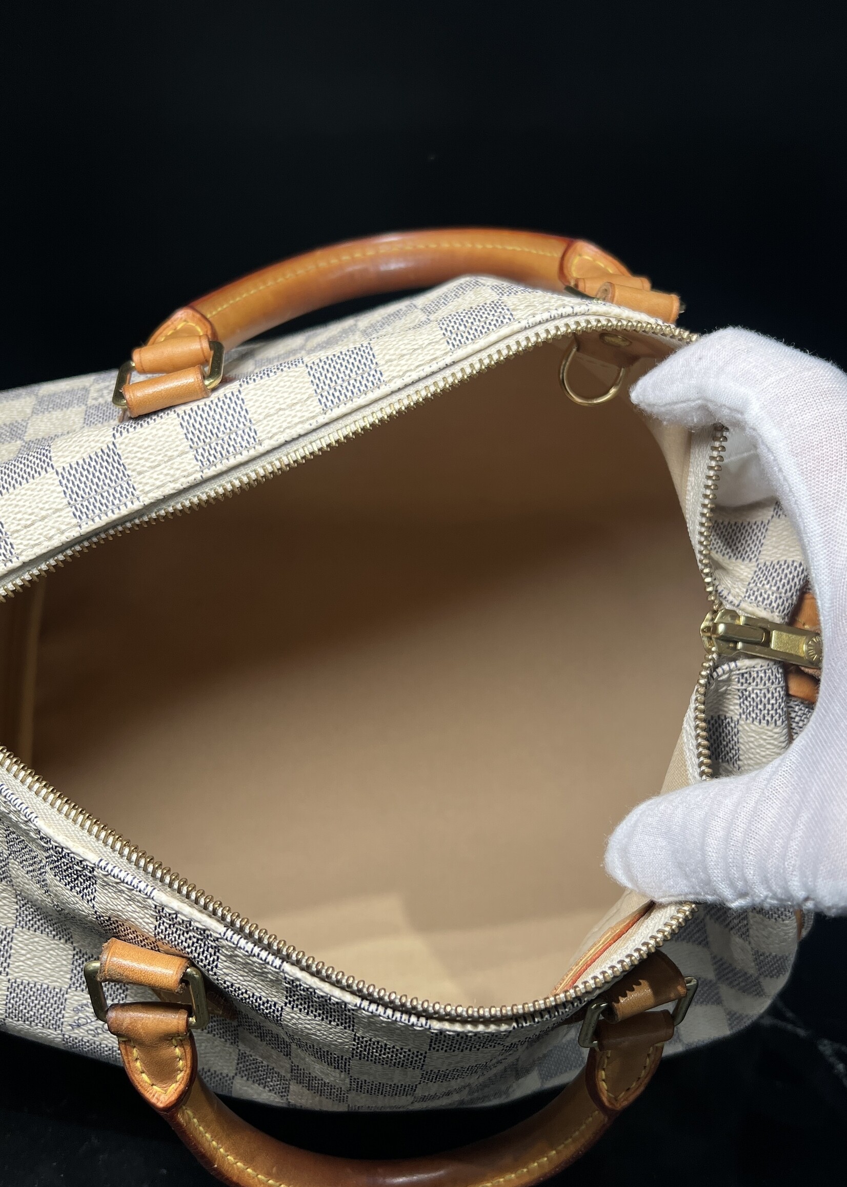 Louis Vuitton SOLD - Louis Vuitton  Damier Azur Speedy 30