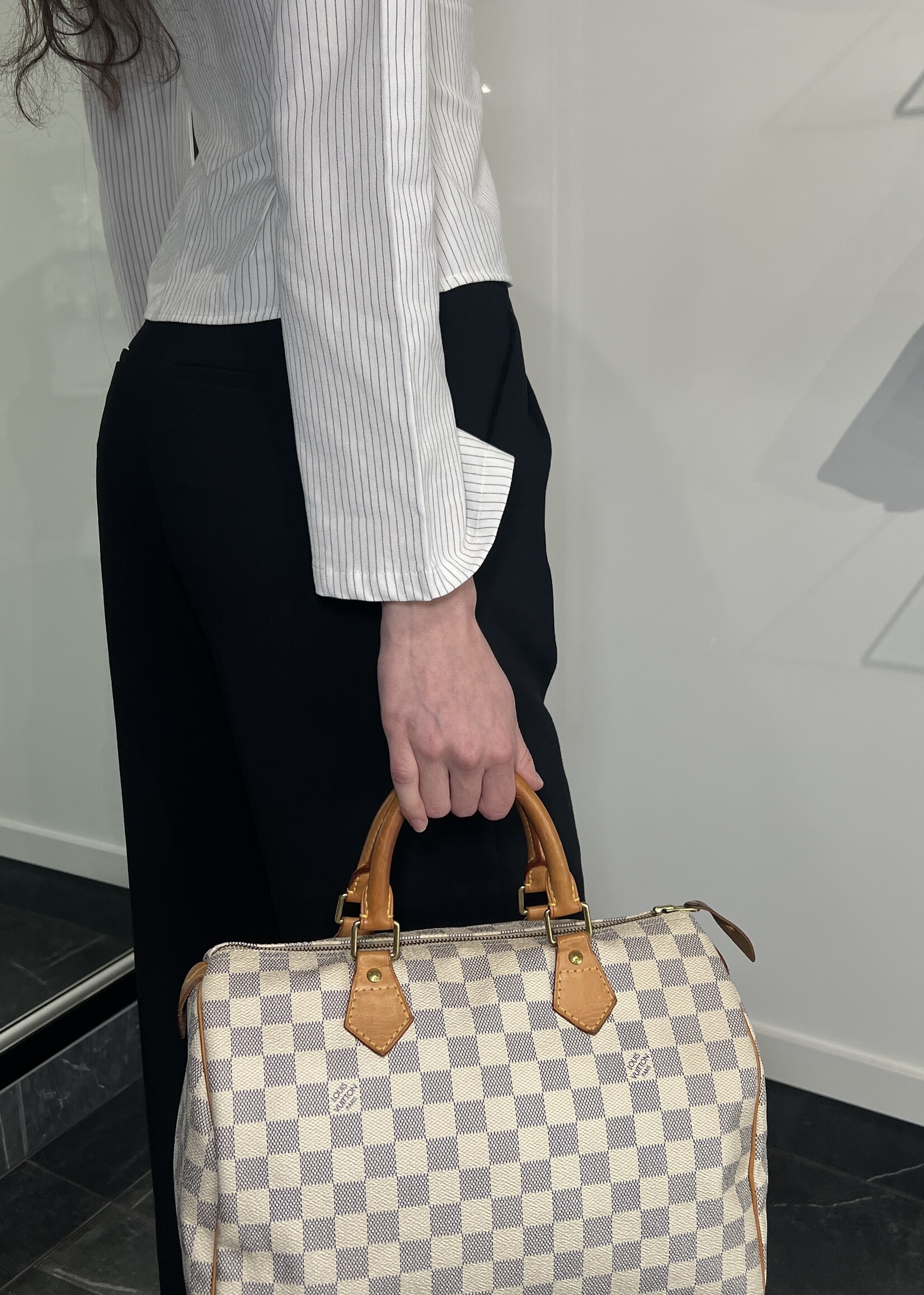 Louis Vuitton SOLD - Louis Vuitton  Damier Azur Speedy 30