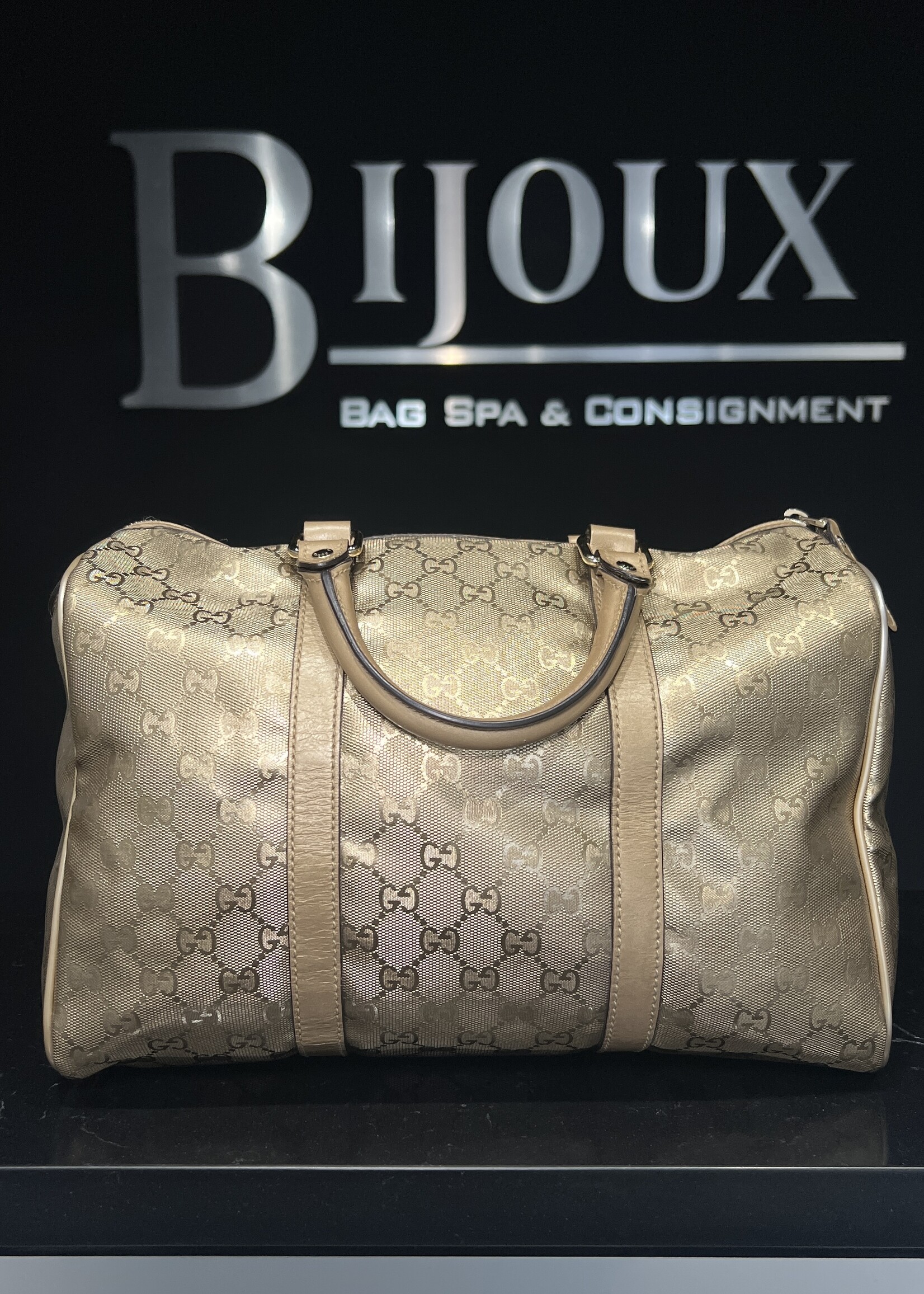 Gucci SOLD - Gucci GG Imprime Joy Boston