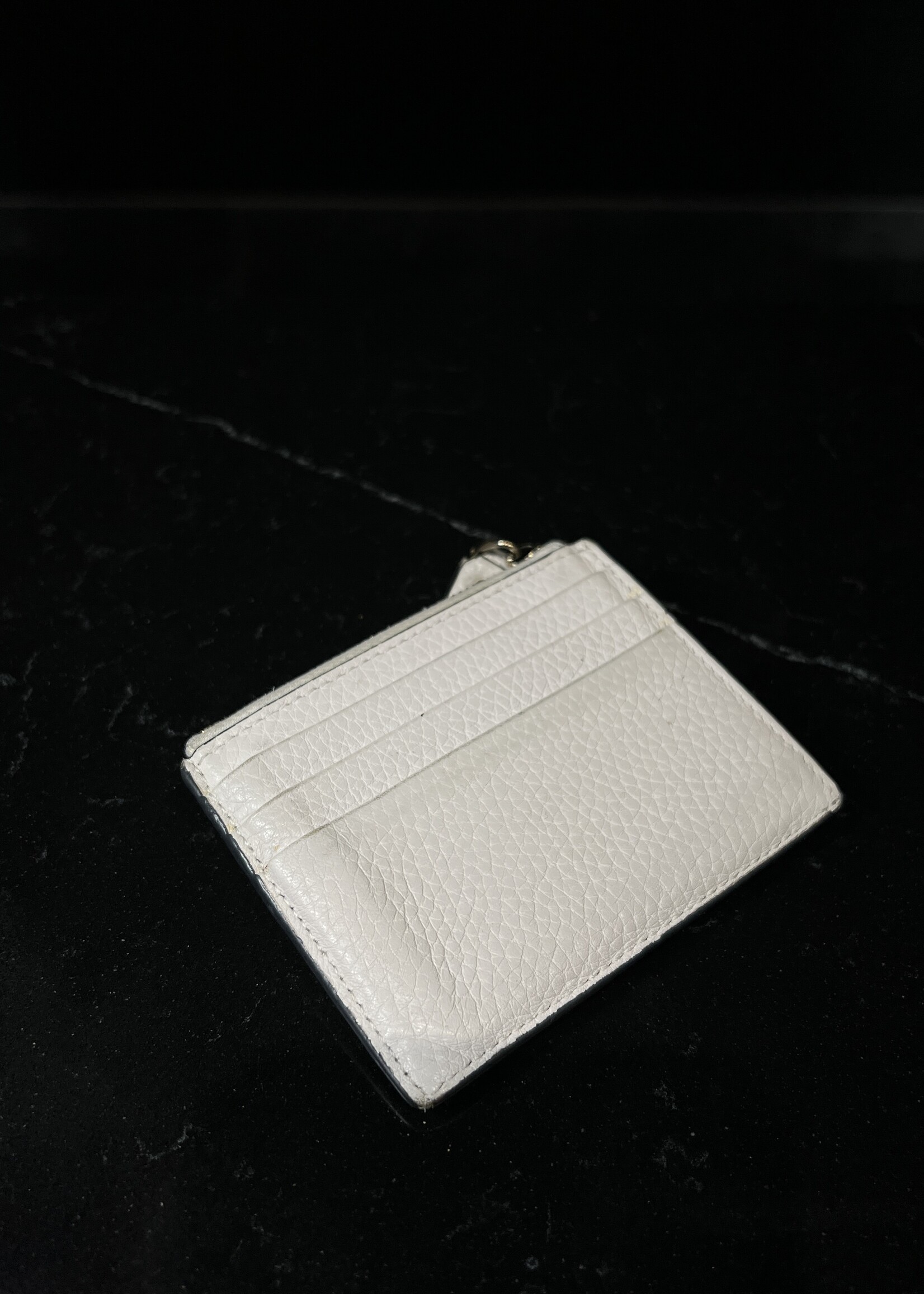 Valentino Valentino Rockstud Grainy Calfskin Cardholder