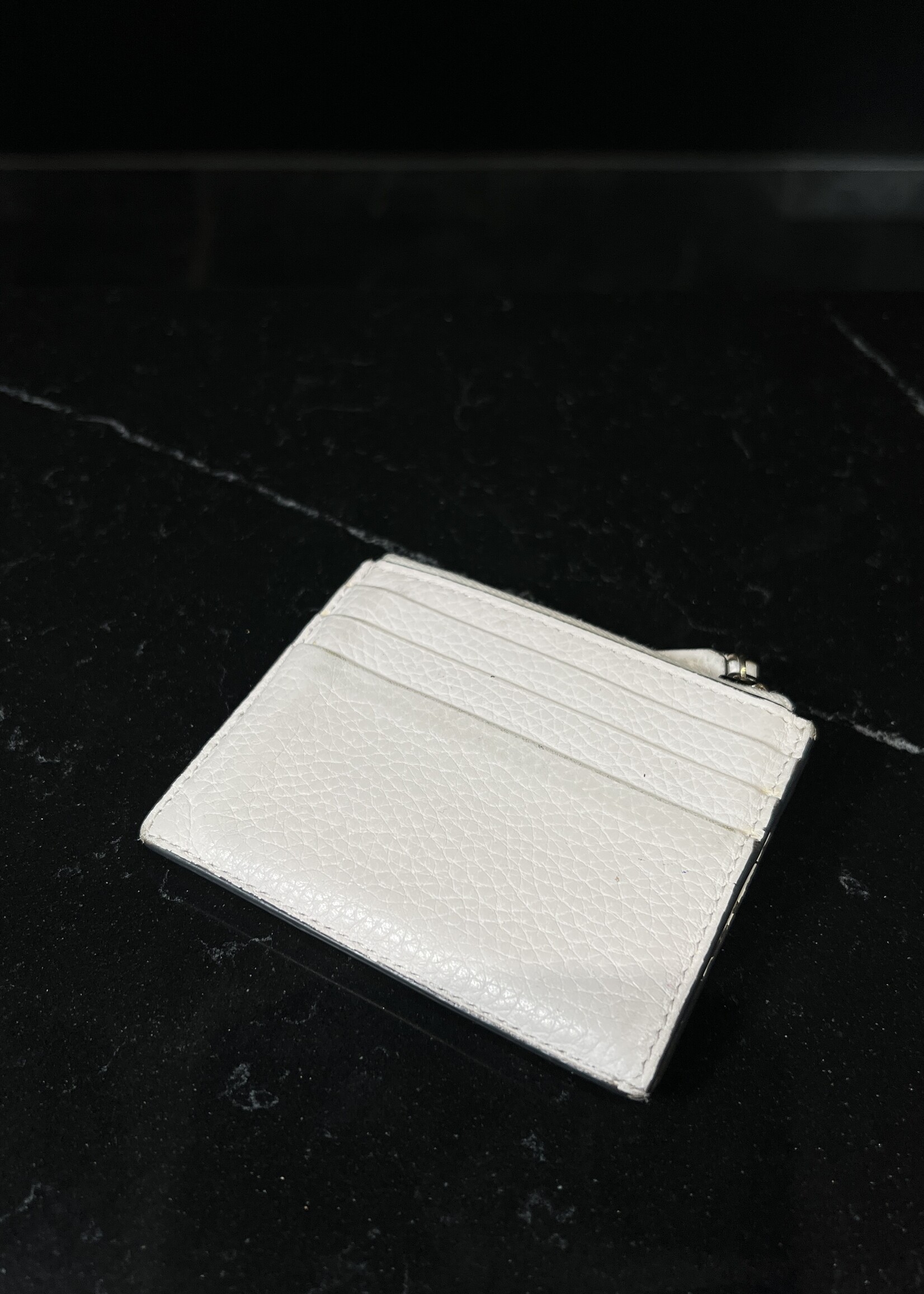 Valentino Valentino Rockstud Grainy Calfskin Cardholder