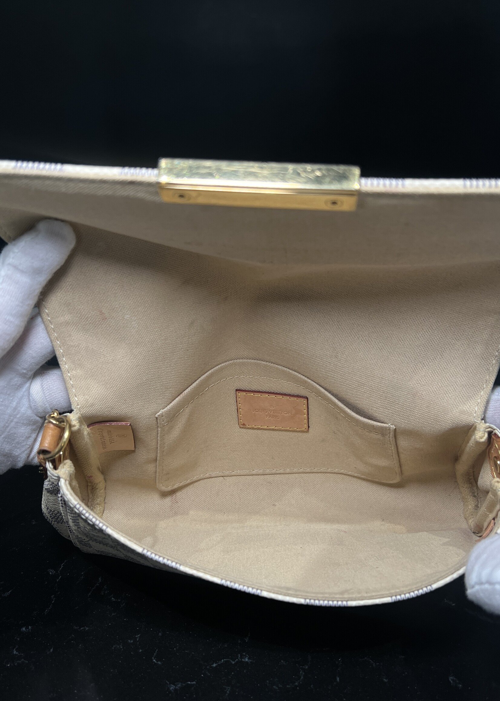 Louis Vuitton Louis Vuitton Favorite PM Damier Azur