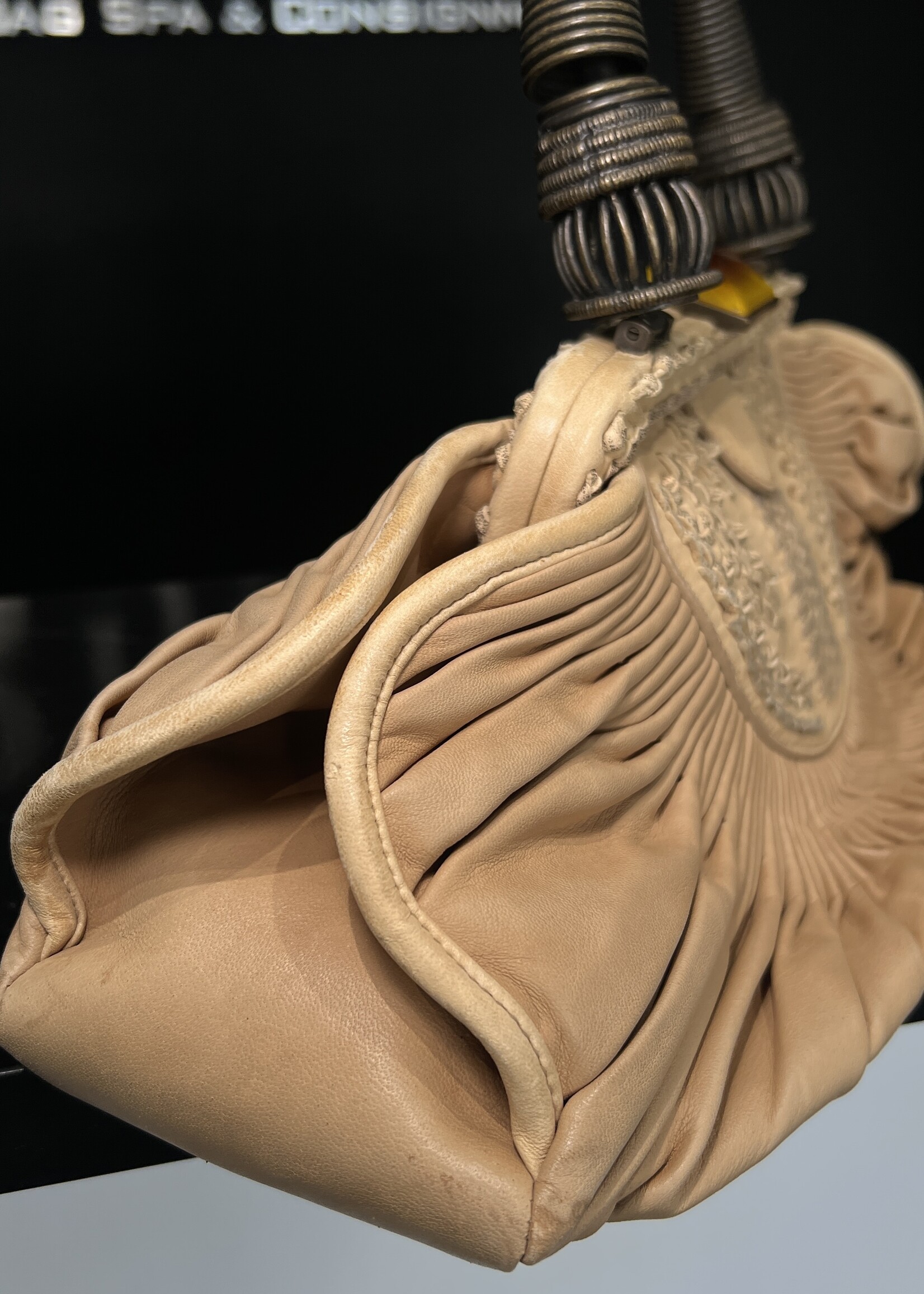 Christian Dior Christian Dior Plisse Frame Bag