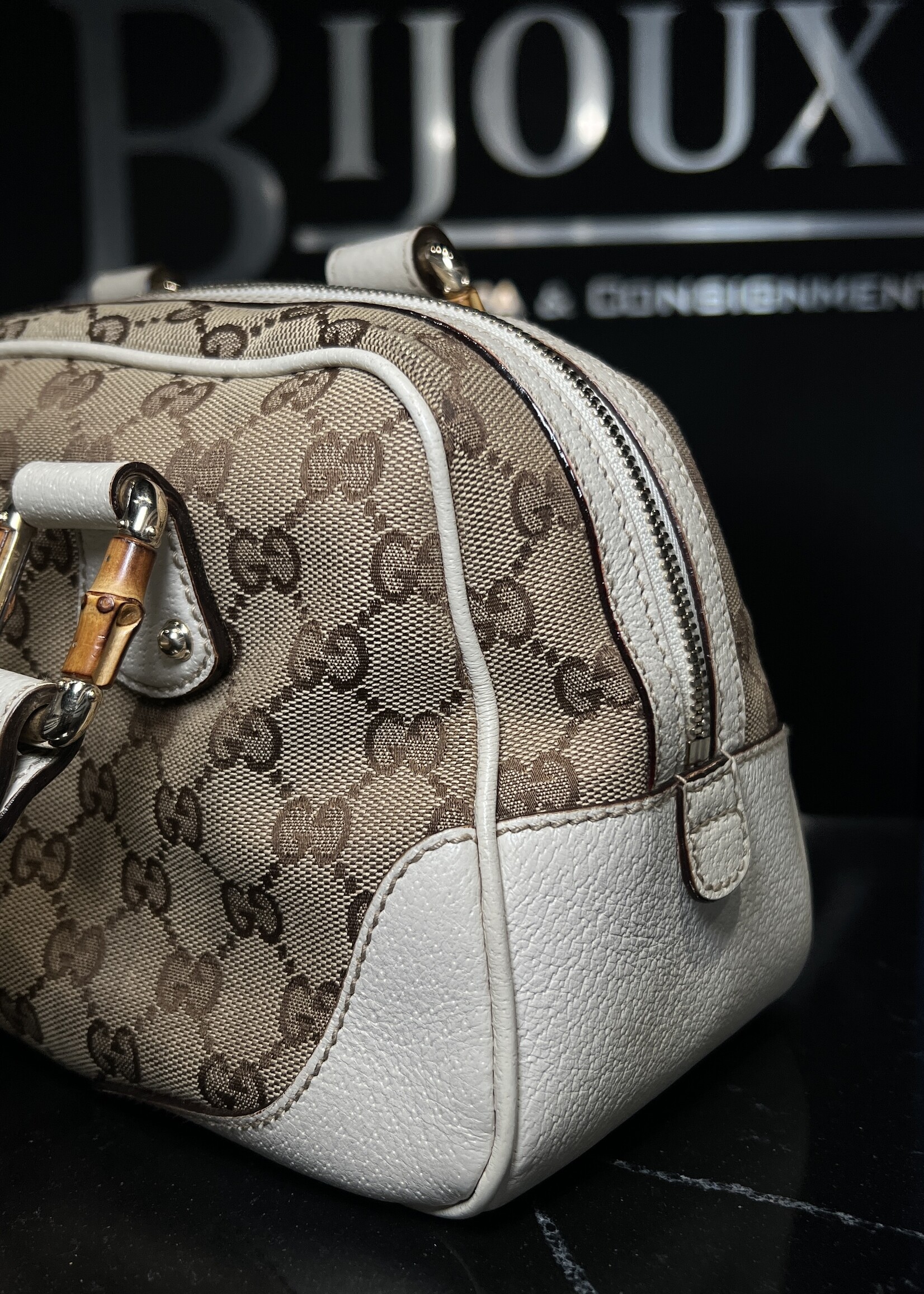 Gucci SOLD- Gucci Bamboo Daily Top Handle Bag