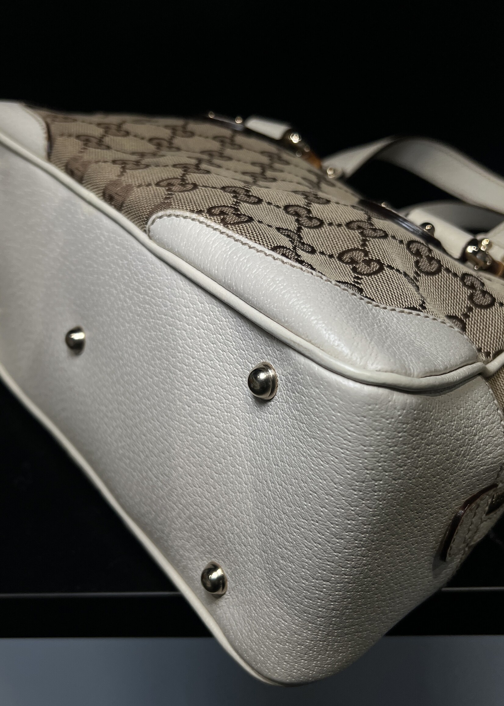 Gucci SOLD- Gucci Bamboo Daily Top Handle Bag