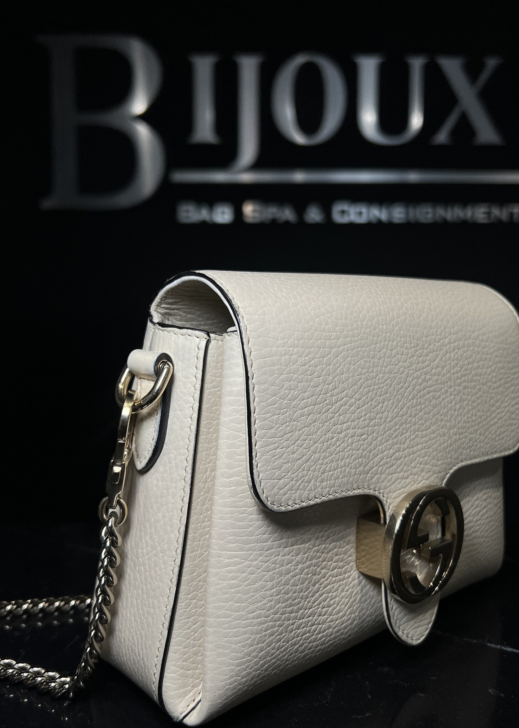 Gucci Gucci Small Dollar White Bag