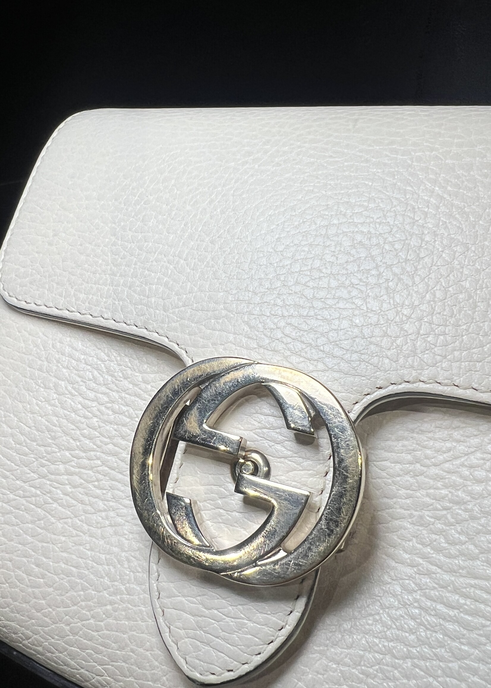 Gucci Gucci Small Dollar White Bag