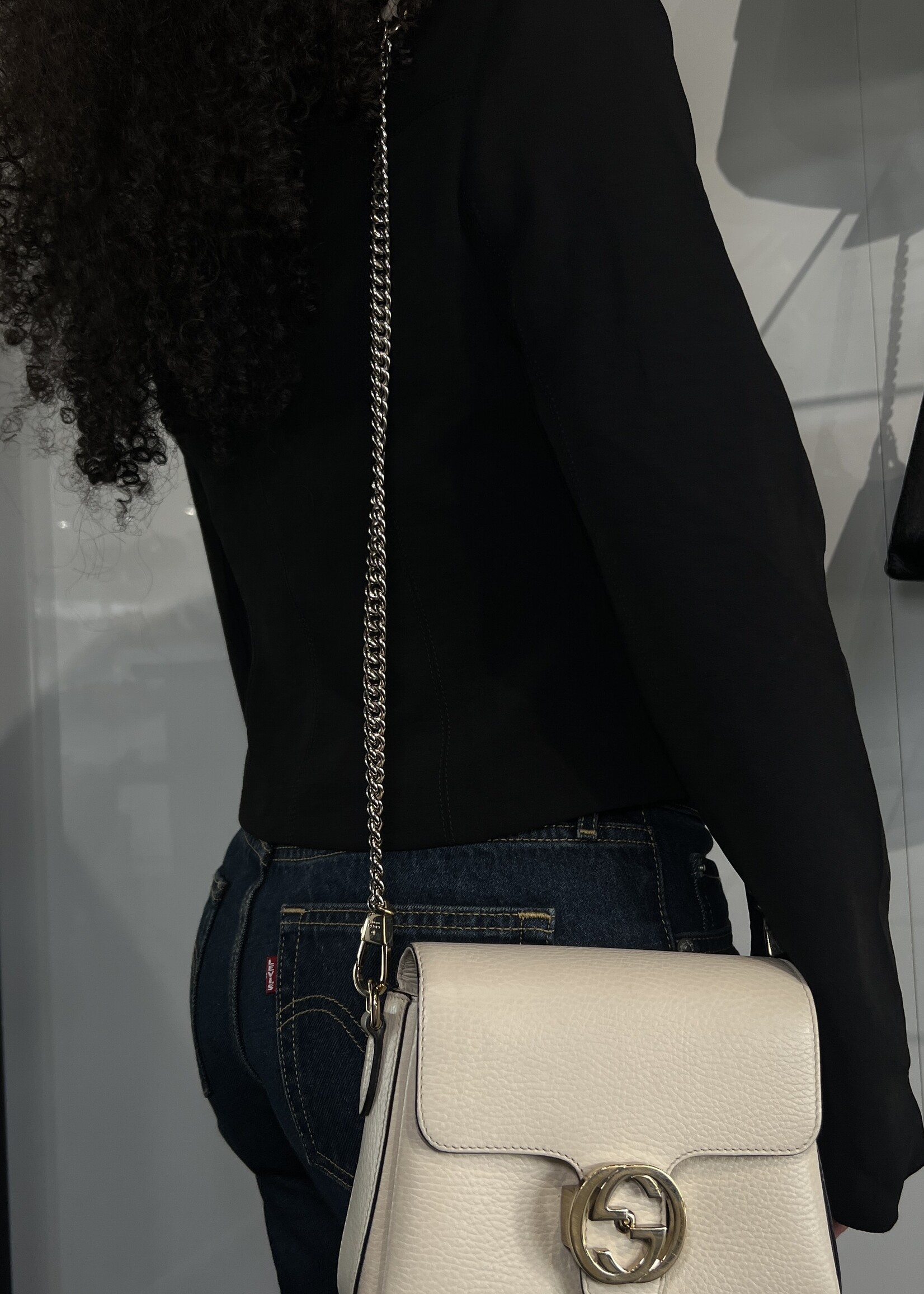 Gucci Gucci Small Dollar White Bag