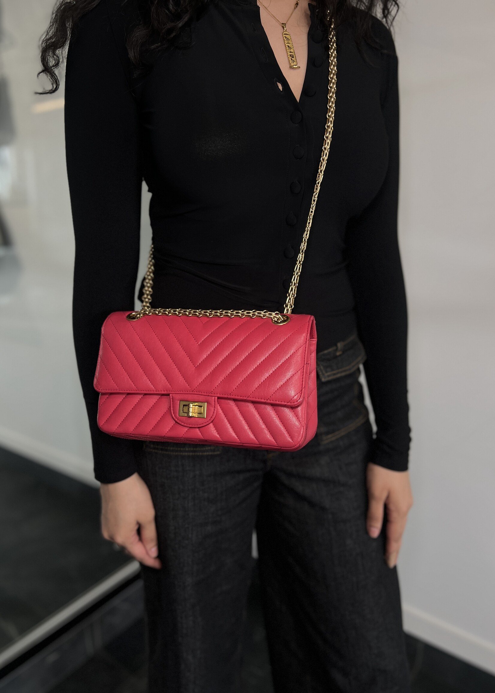 Chanel Chanel Medium Reissue Pink