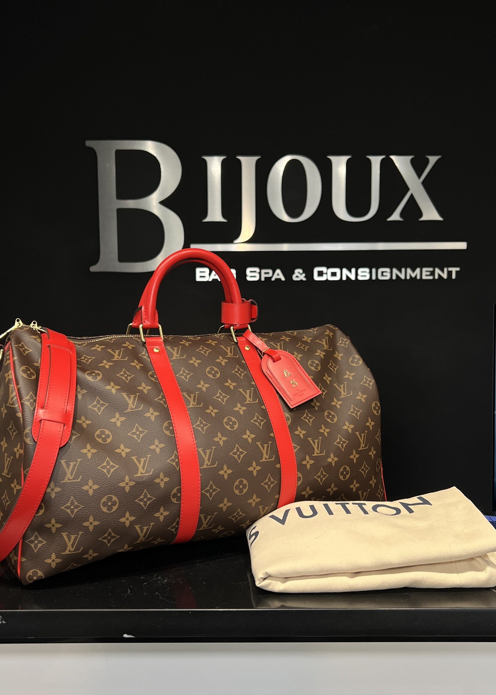 Louis Vuitton Louis Vuitton Monogram Keepall Bandouliere 50