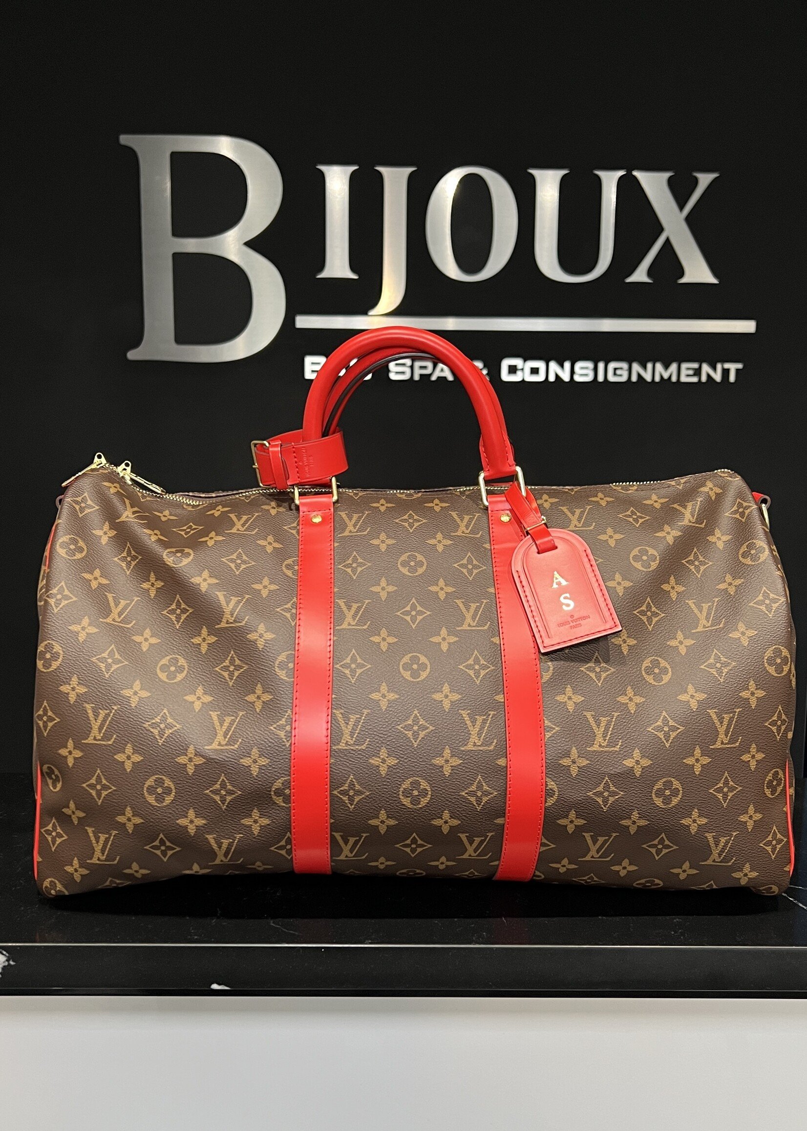Louis Vuitton Louis Vuitton Monogram Keepall Bandouliere 50